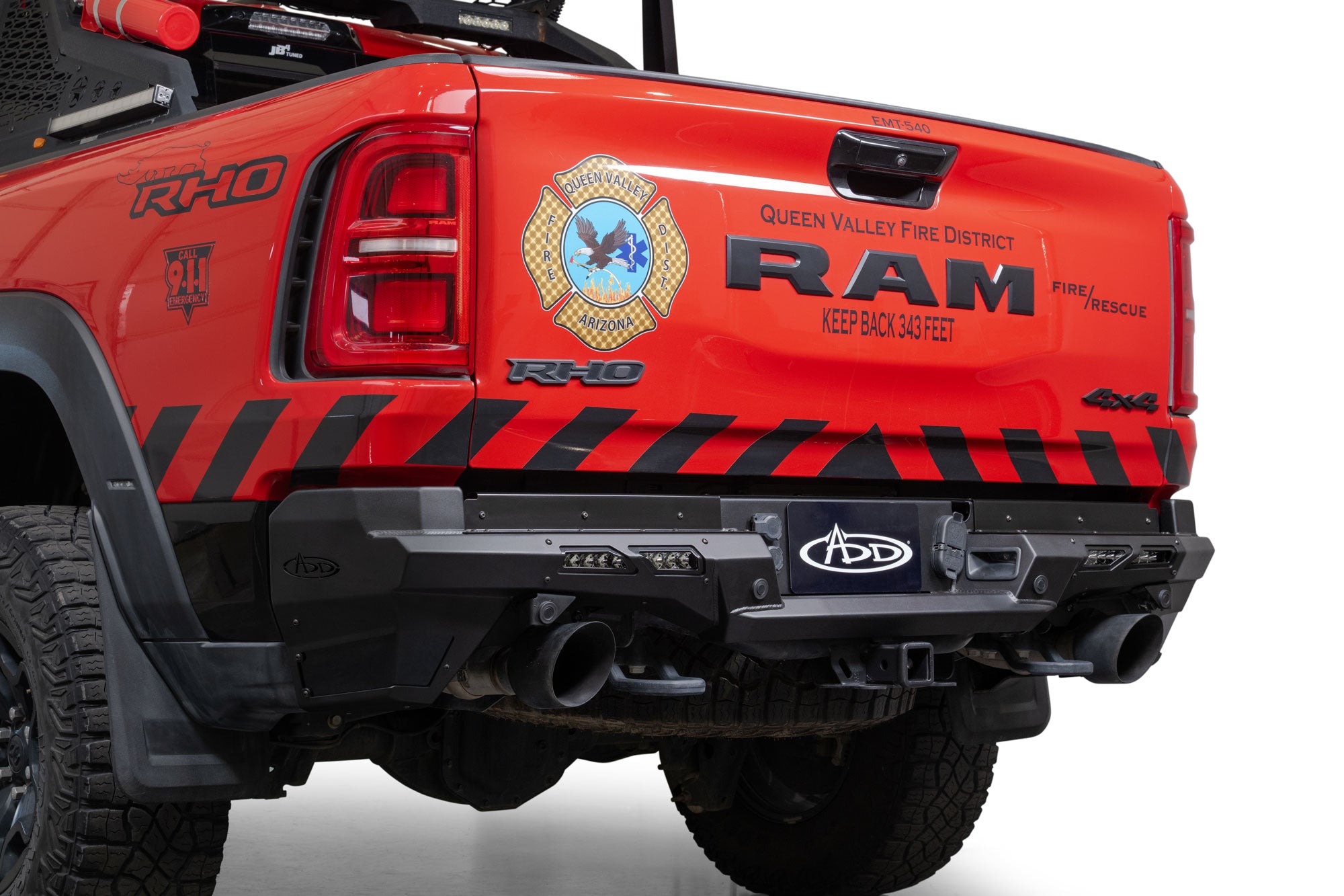 2025 Ram RHO Phantom Rear Bumper