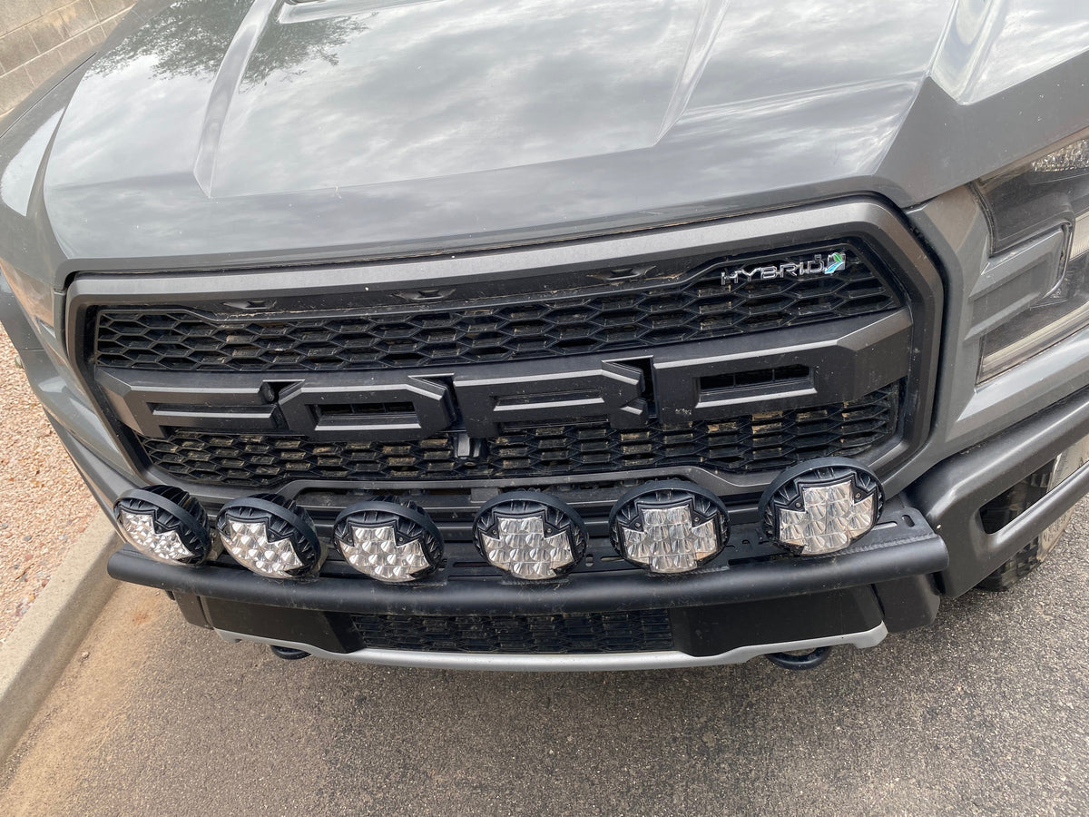 Foutz Motorsports Front Light Mount Kit (Stock bumper) 2017-2020 Ford F-150 Raptor