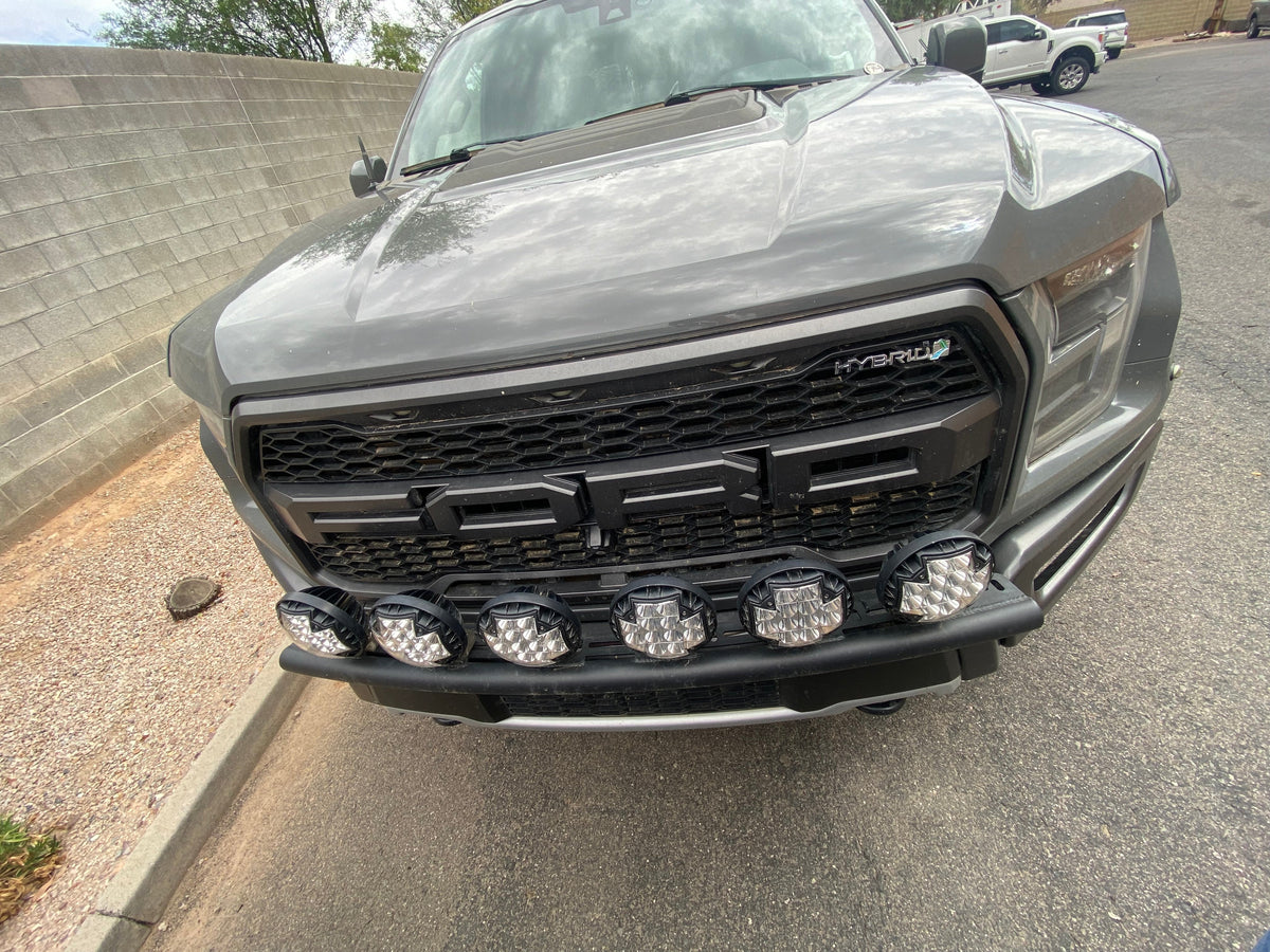 Foutz Motorsports Front Light Mount Kit (Stock bumper) 2017-2020 Ford F-150 Raptor