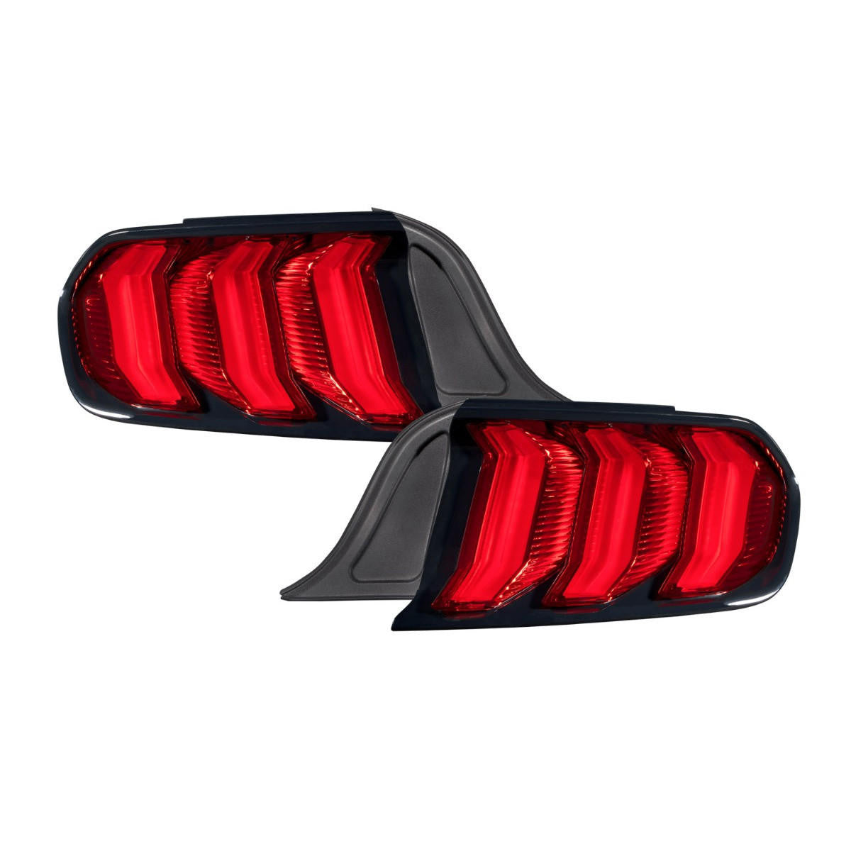 2015-2023 Ford Mustang LED Tail Lights Pair - Apollo Off-Road