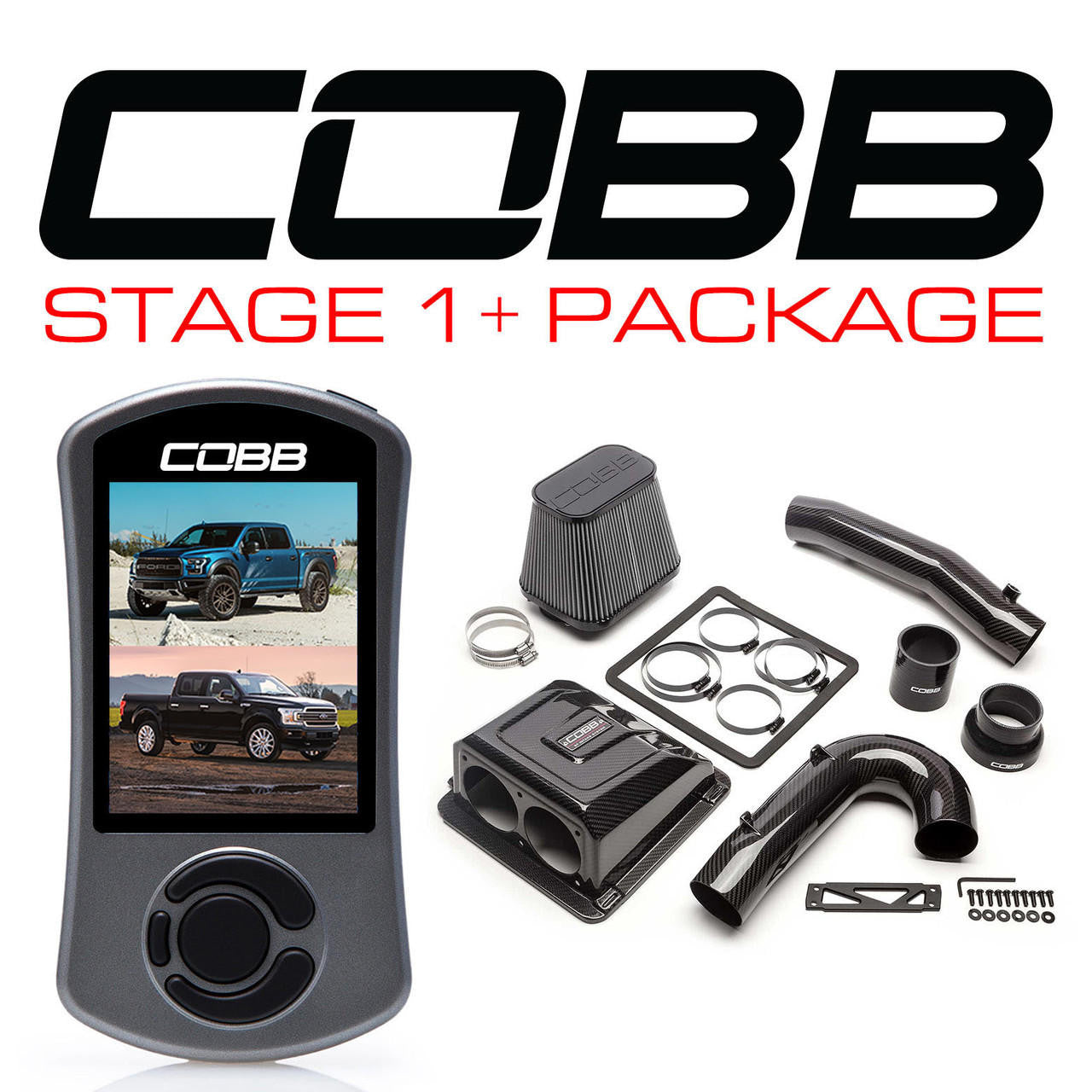 COBB Stage 1+ Power Package (Choose Your Options) - F-150 Raptor - Limited - Apollo Off-Road