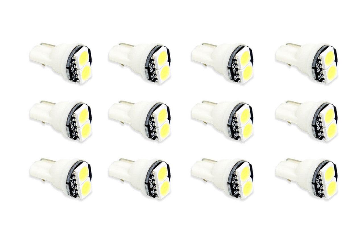 Diode Dynamics 194 LED Bulb SMD2 LED Cool White Set of 12 - Apollo Off-Road