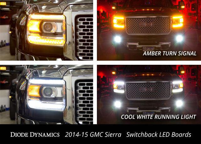 Diode Dynamics 2014-2016 GMC Sierra SB DRL LED Boards - Apollo Off-Road