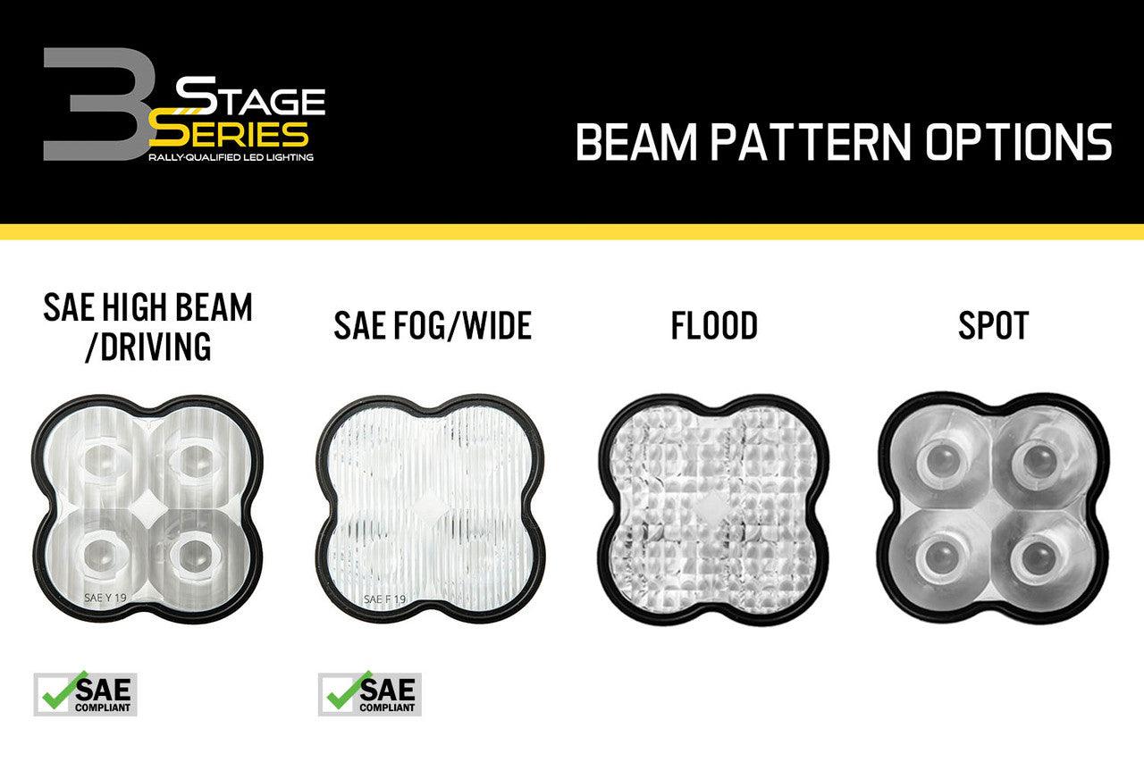 Diode Dynamics SS3 Lens PC Flood Clear - Apollo Off-Road
