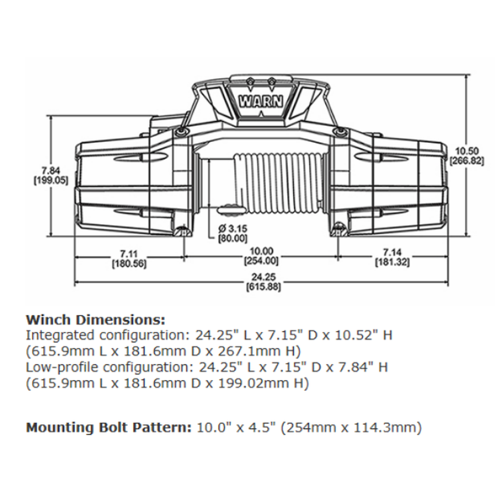 Zeon 10 Platinum Winch