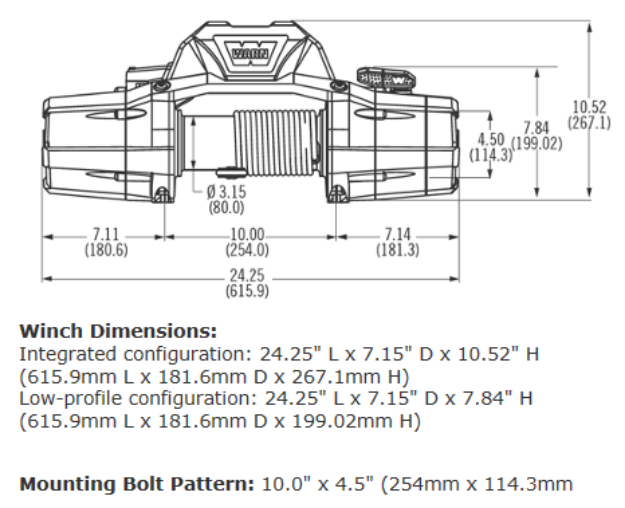 Zeon 10-S Winch