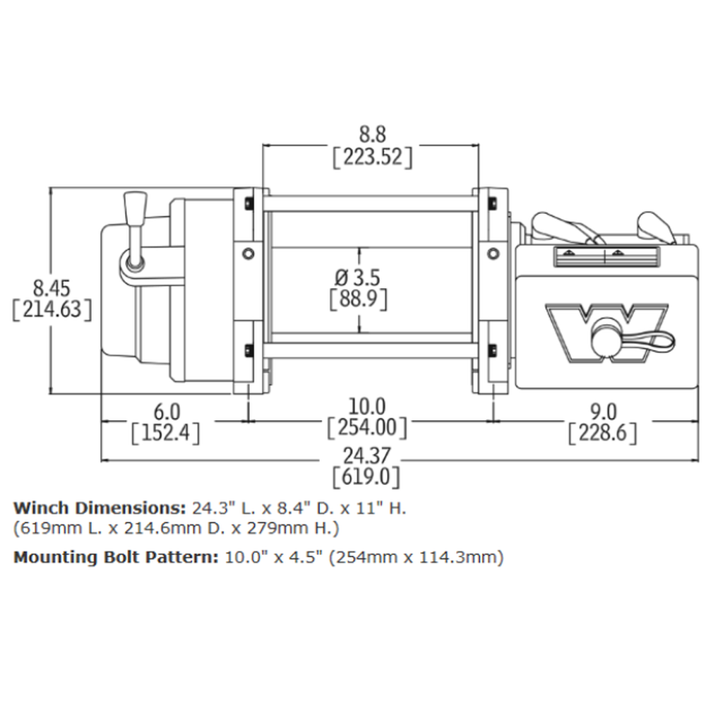 M12-S Heavyweight Winch