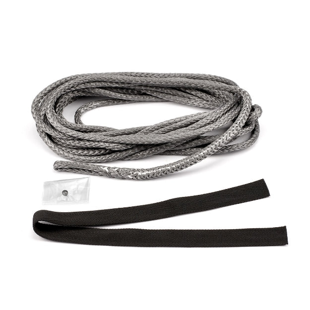 Replacement Synthetic Winch Rope, 1/4 in x 27 ft