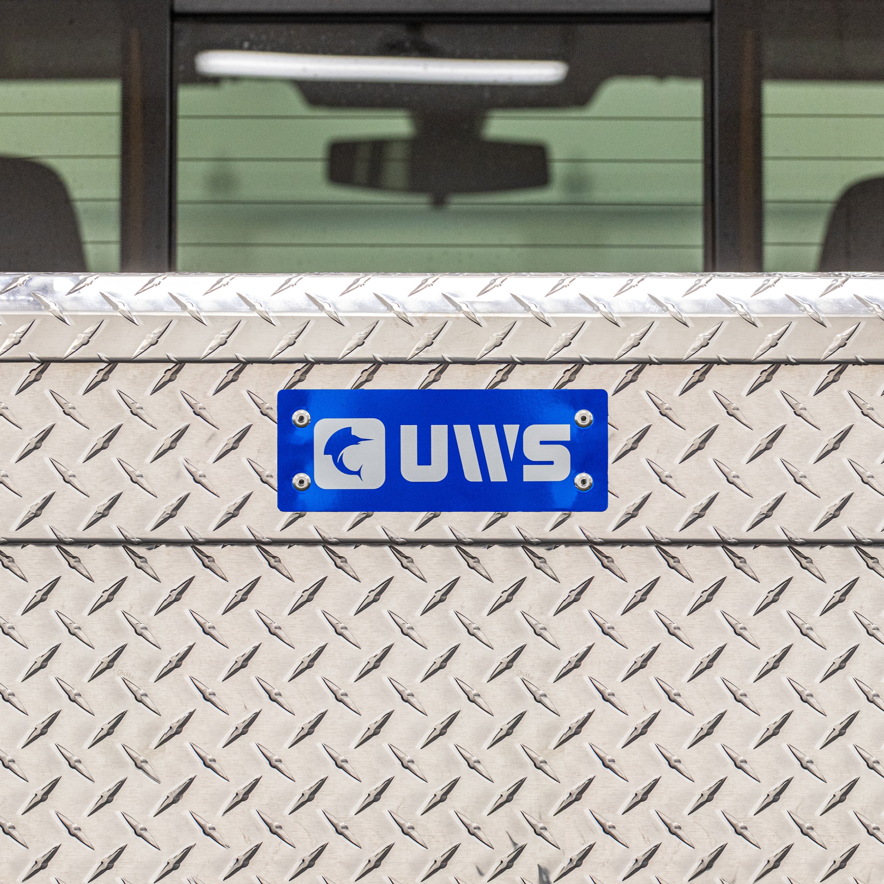 UWS 002-UWS Replacement Rivet-On UWS Logo Badge