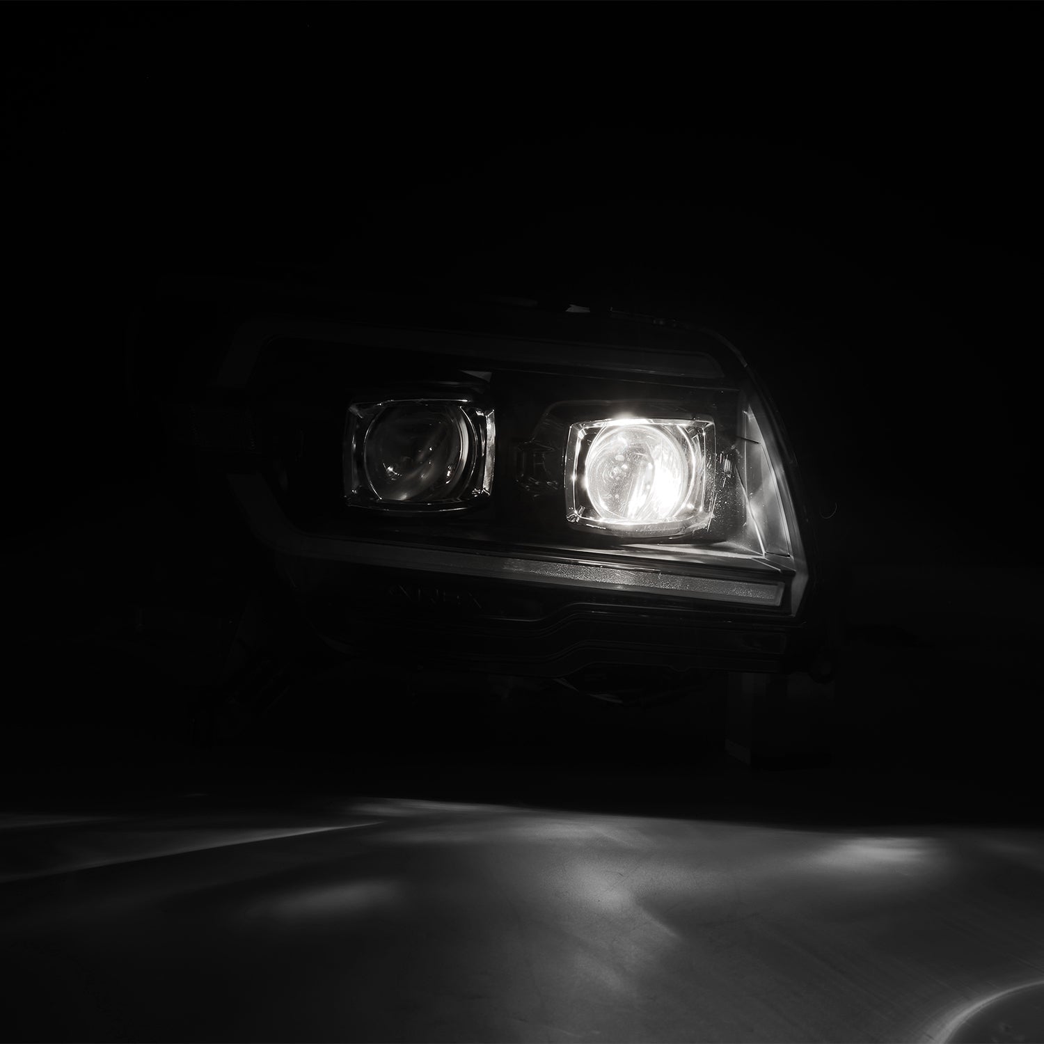 03-09 Toyota 4Runner LUXX-Series LED Projector Headlights Black - Apollo Off-Road