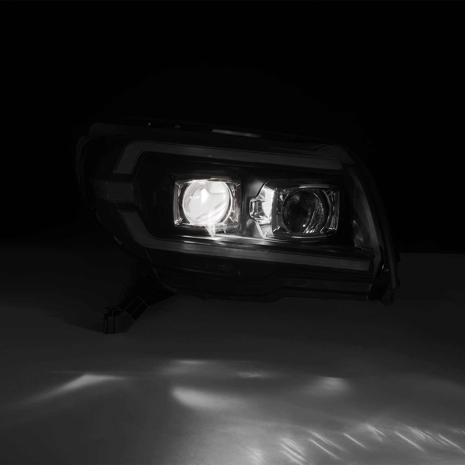 03-09 Toyota 4Runner LUXX-Series LED Projector Headlights Black - Apollo Off-Road