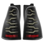 03-09 Toyota 4Runner LUXX-Series LED Tail Lights Alpha-Black - Apollo Off-Road