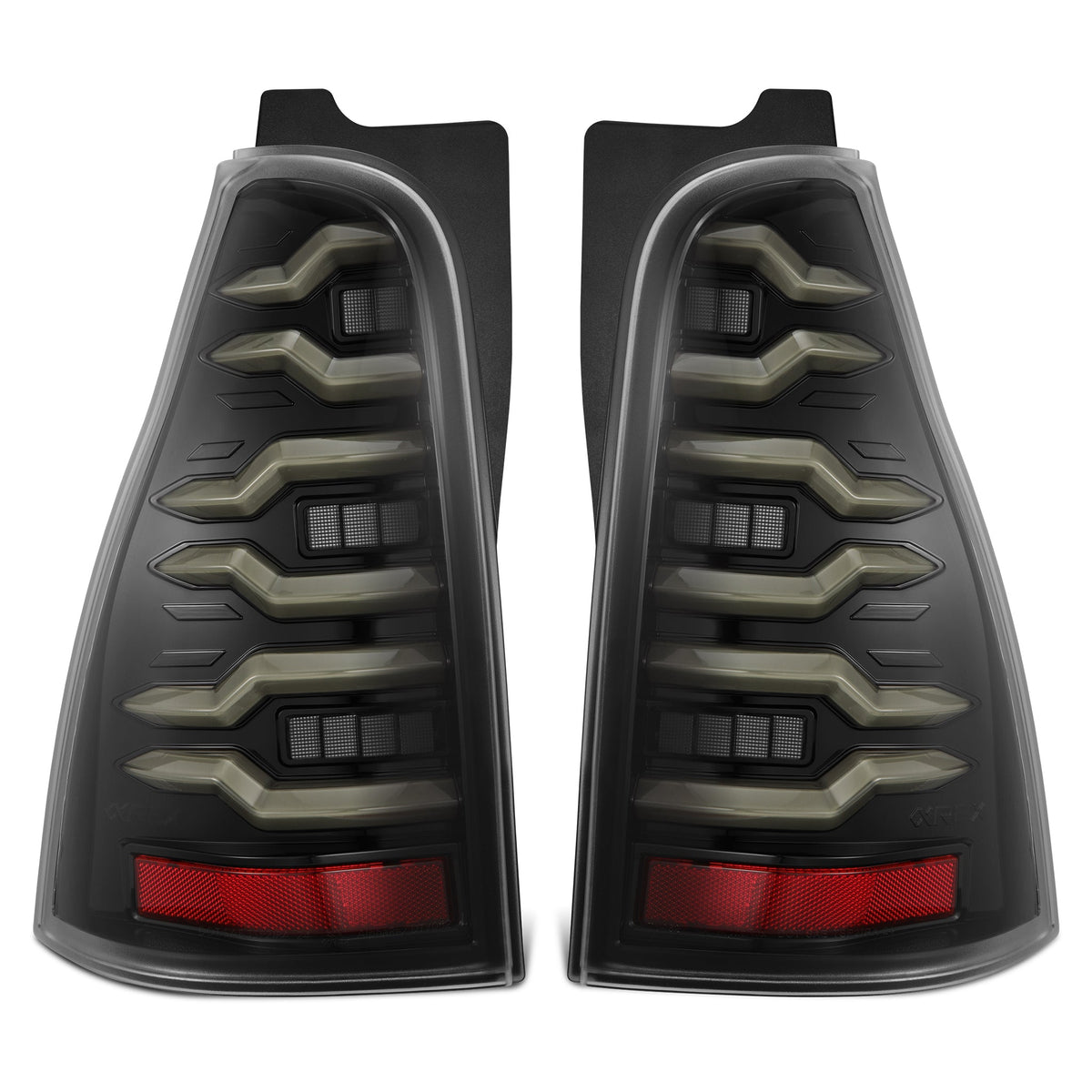 03-09 Toyota 4Runner LUXX-Series LED Tail Lights Alpha-Black - Apollo Off-Road