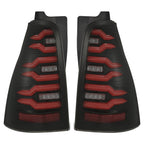 03-09 Toyota 4Runner LUXX-Series LED Tail Lights Black-Red - Apollo Off-Road