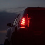 03-09 Toyota 4Runner LUXX-Series LED Tail Lights Black-Red - Apollo Off-Road