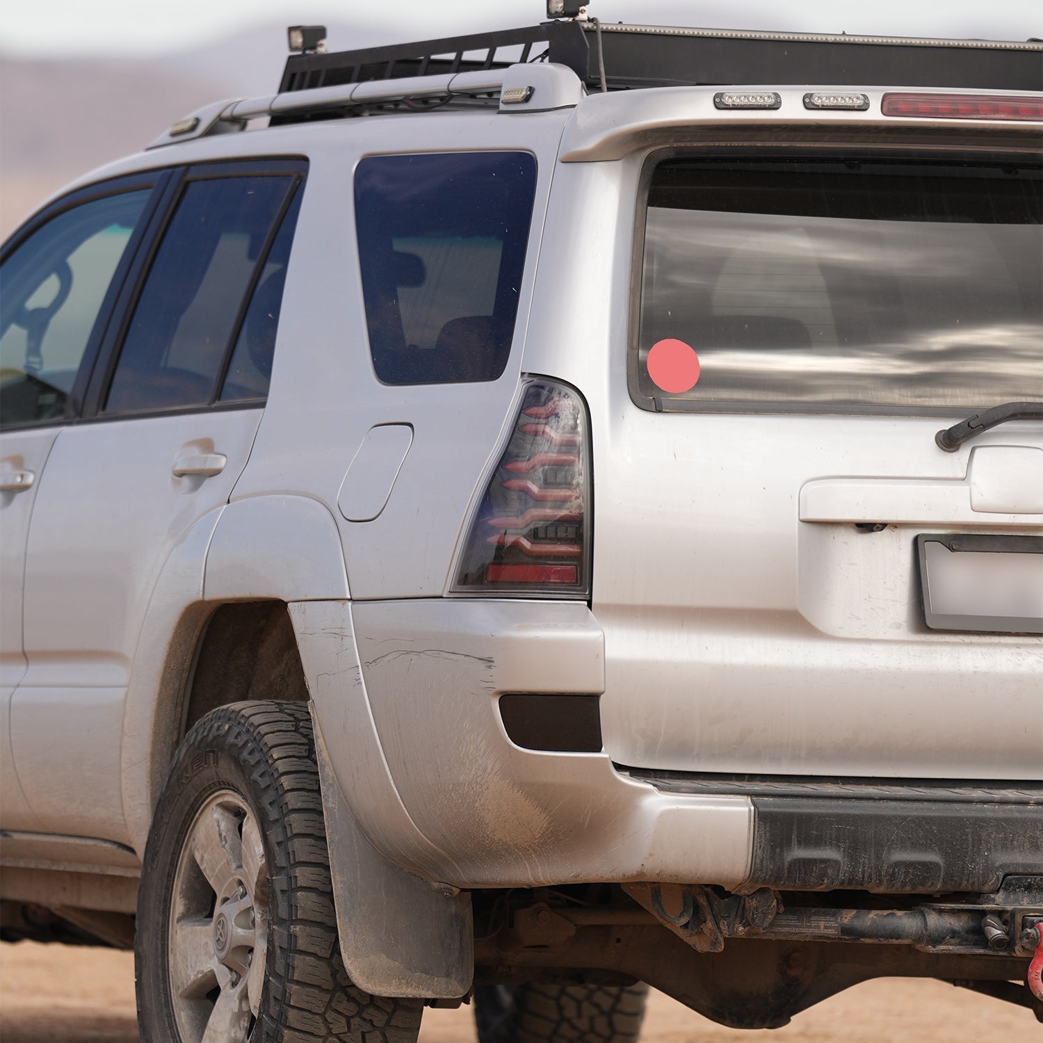 03-09 Toyota 4Runner LUXX-Series LED Tail Lights Black - Apollo Off-Road