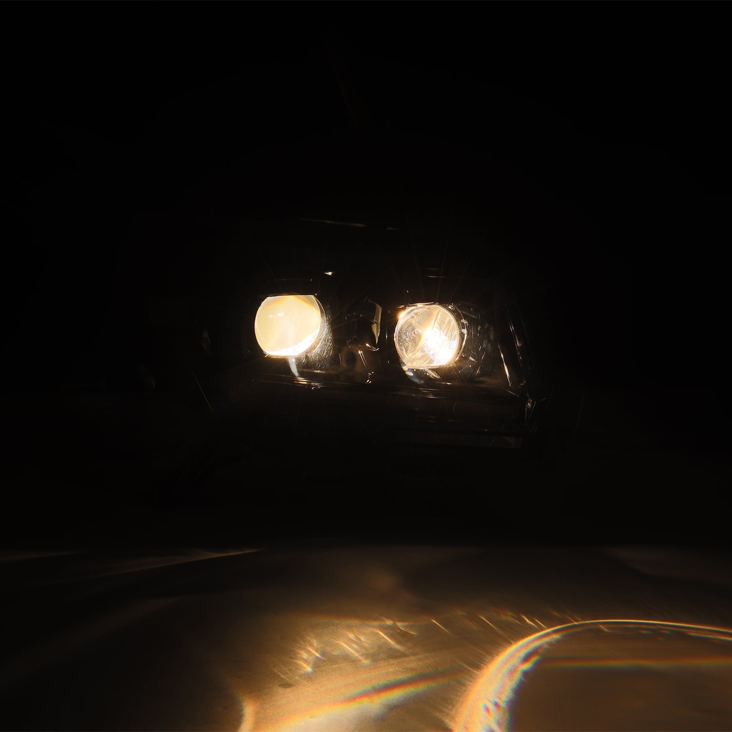 03-09 Toyota 4Runner PRO-Series Projector Headlights Alpha-Black - Apollo Off-Road