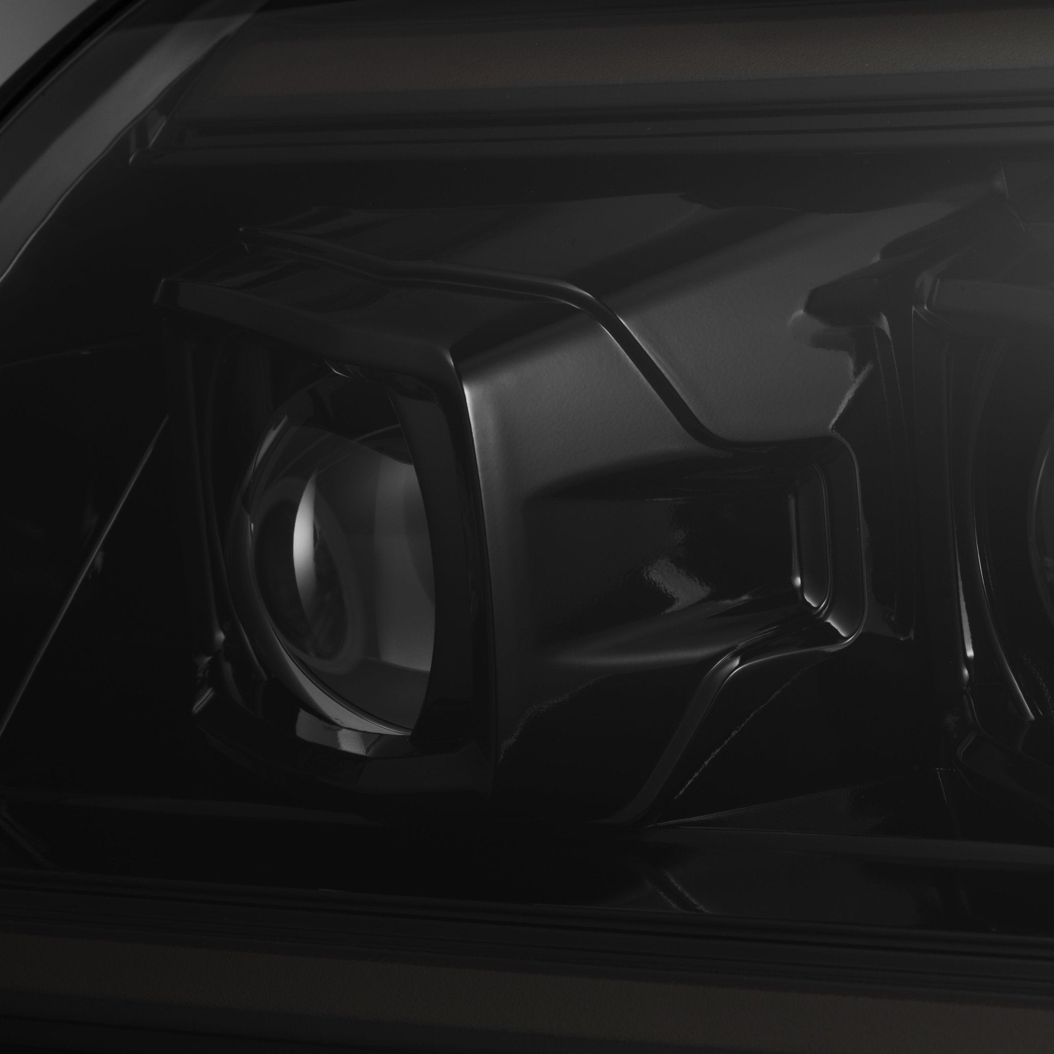 03-09 Toyota 4Runner PRO-Series Projector Headlights Alpha-Black - Apollo Off-Road