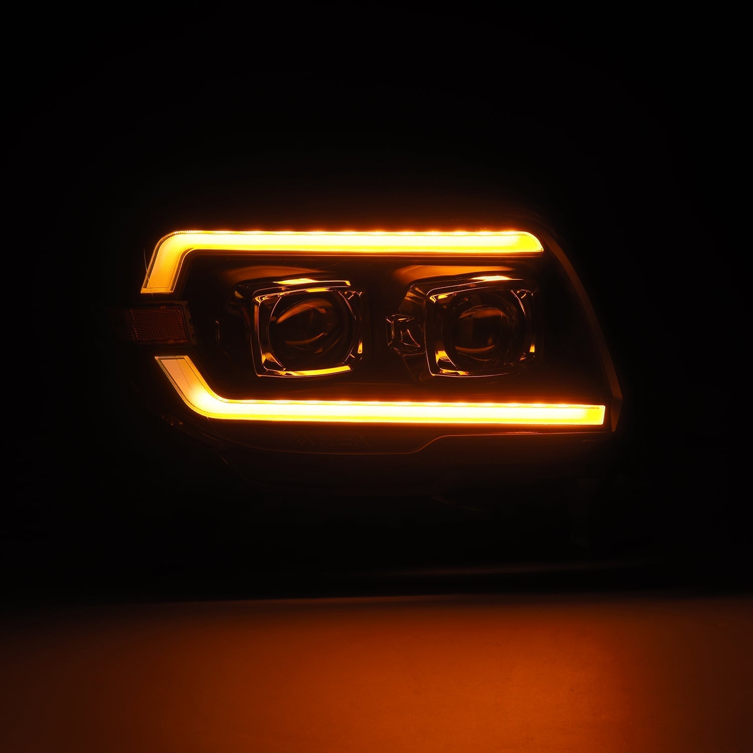 03-09 Toyota 4Runner LUXX-Series LED Projector Headlights Black - Apollo Off-Road