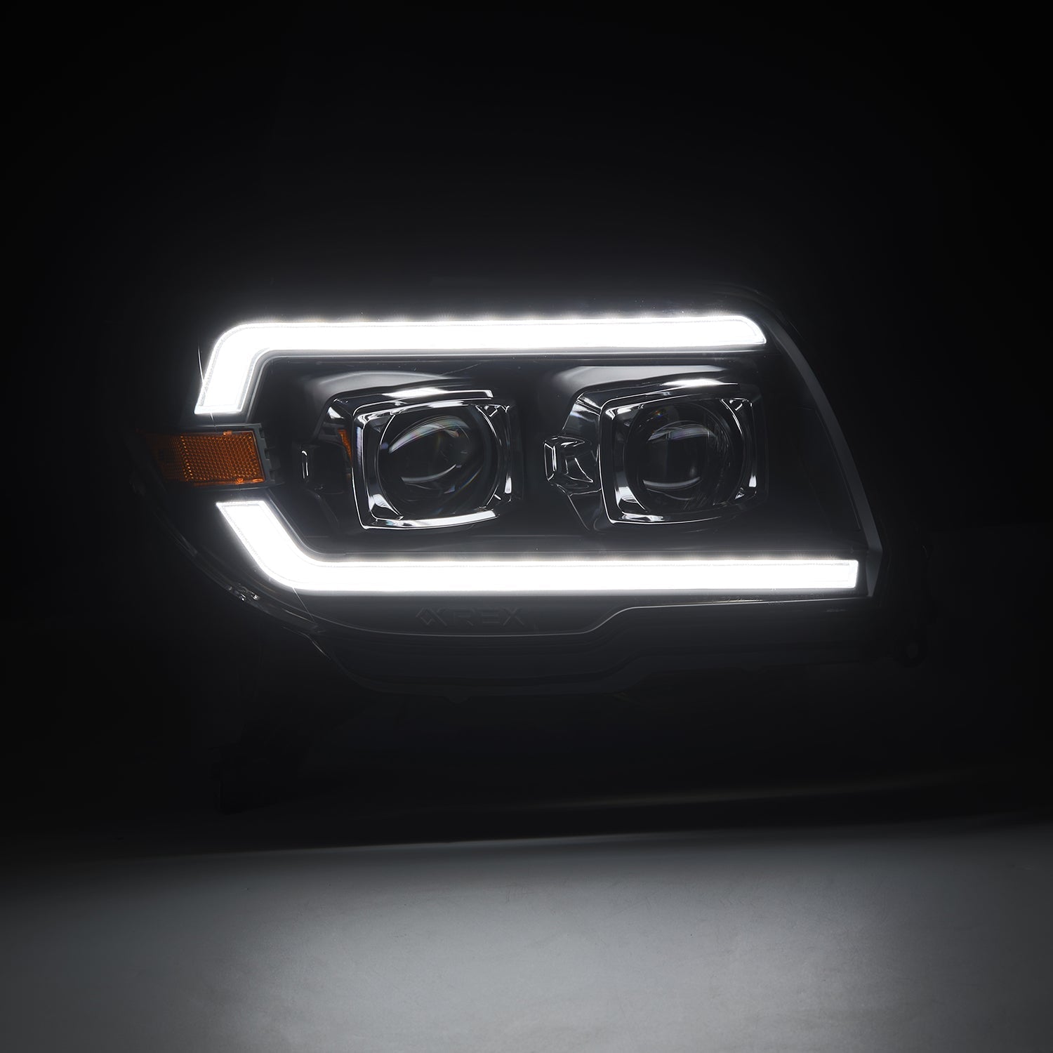 03-09 Toyota 4Runner PRO-Series Halogen Projector Headlights Black - Apollo Off-Road
