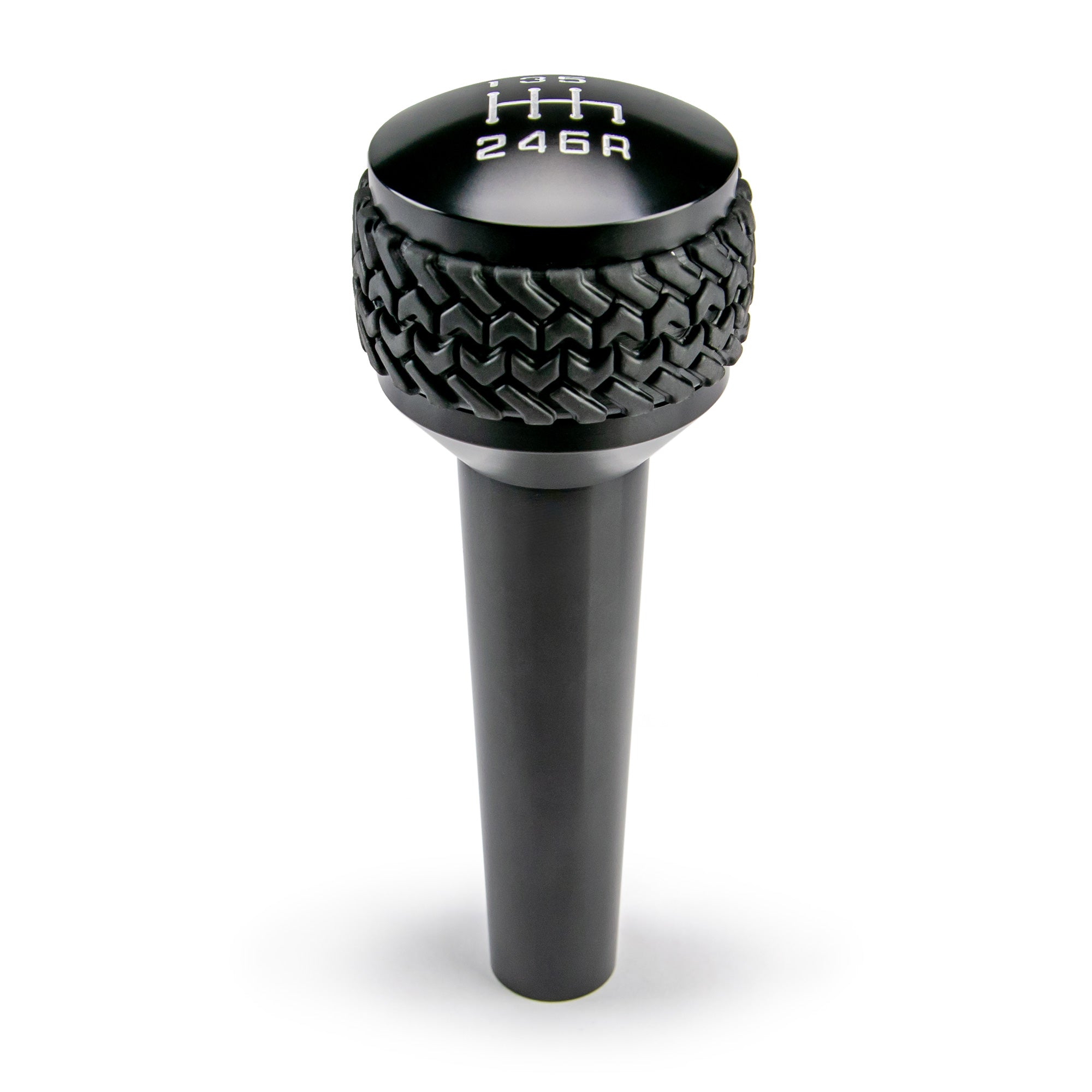 05-06 Jeep TJ/07-10 Jeep JK 6-Speed Shift Knob; Black - Apollo Off-Road