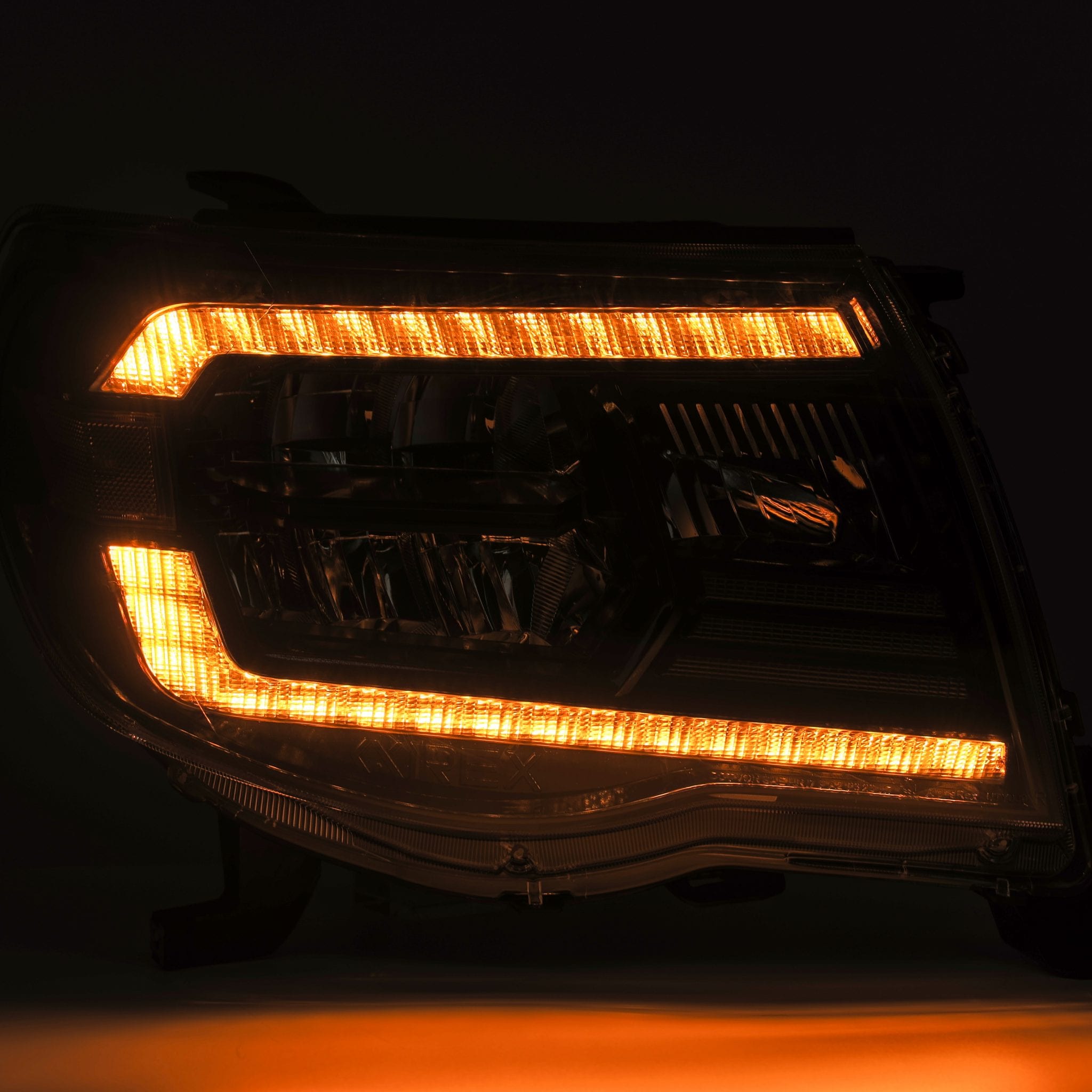 05-11 Toyota Tacoma LUXX-Series Projector Headlights Black - Apollo Off-Road
