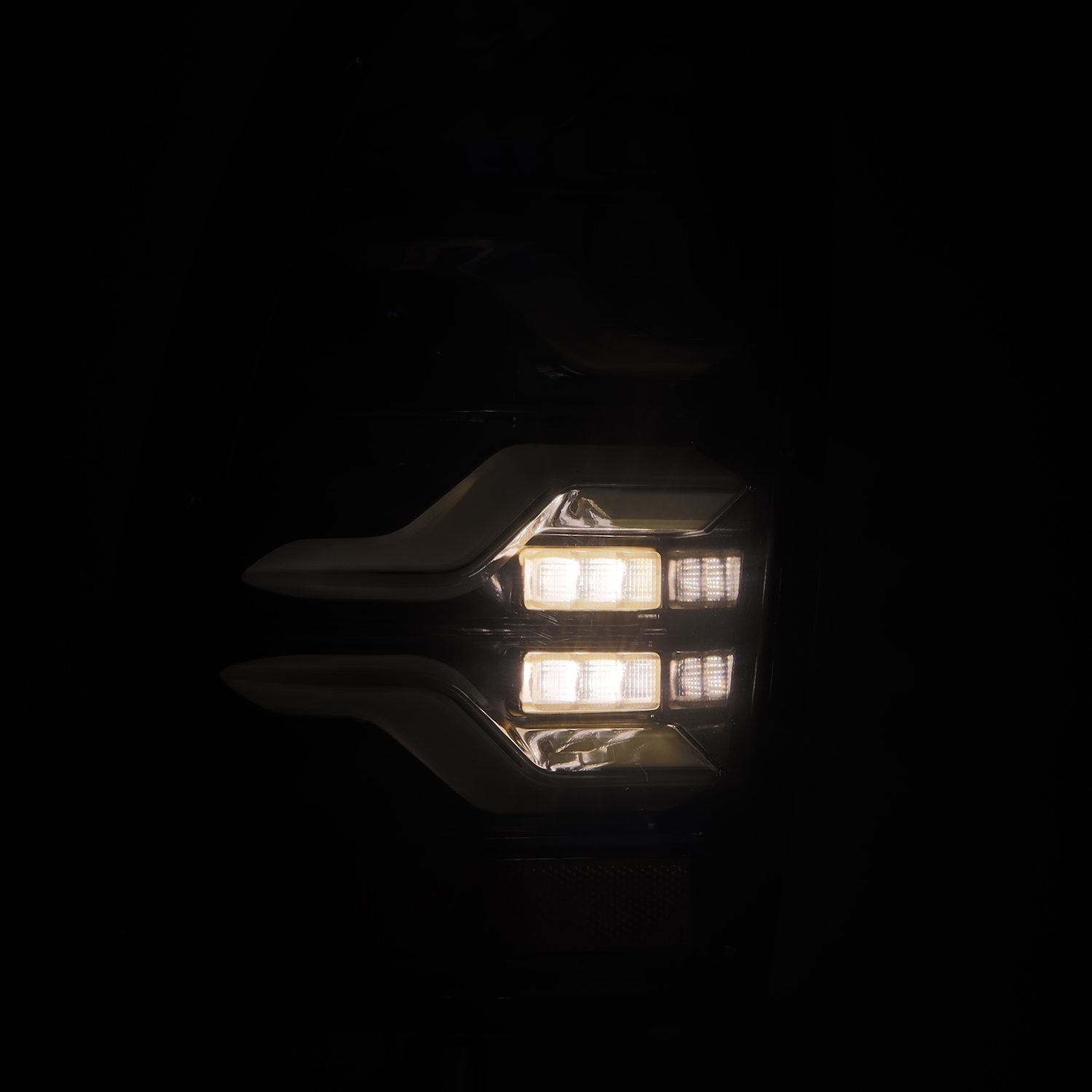 05-15 Toyota Tacoma LUXX-Series LED Taillights Alpha-Black - Apollo Off-Road