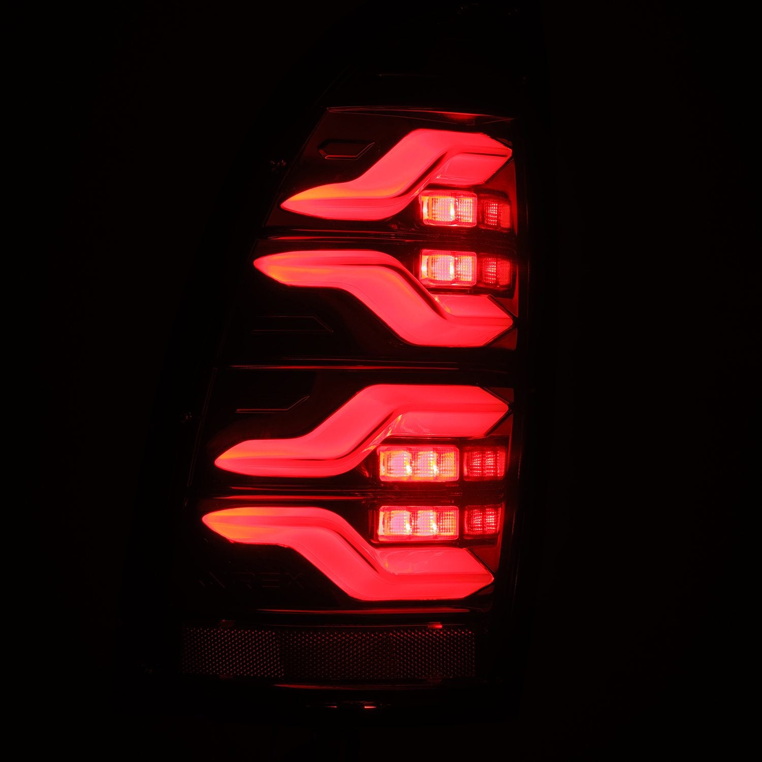 05-15 Toyota Tacoma LUXX-Series LED Taillights Alpha-Black - Apollo Off-Road
