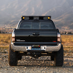 05-15 Toyota Tacoma NOVA-Series Prismatic LED Tail Lights Alpha-Black - Apollo Off-Road