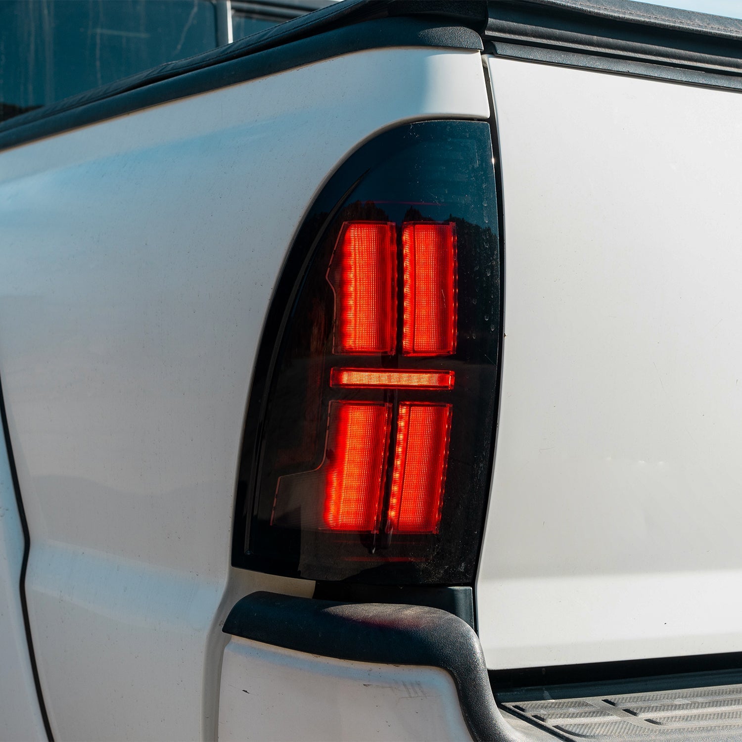 05-15 Toyota Tacoma NOVA-Series Prismatic LED Tail Lights Black - Apollo Off-Road