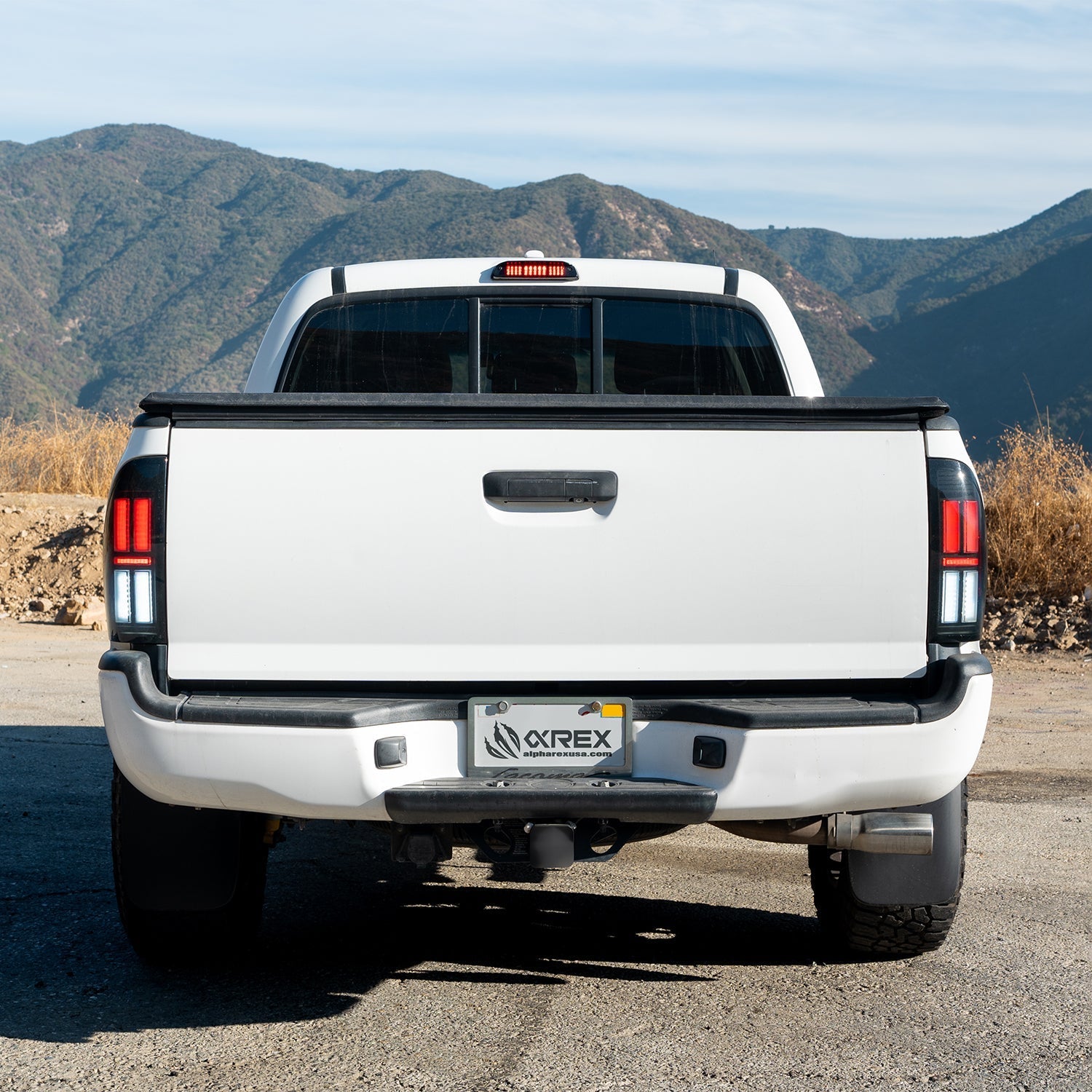 05-15 Toyota Tacoma NOVA-Series Prismatic LED Tail Lights Black - Apollo Off-Road
