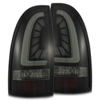 05-15 Toyota Tacoma PRO-Series LED Tail Lights Jet Black - Apollo Off-Road