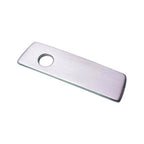 07-10 Jeep JK Glove Box Handle Cover; Silver - Apollo Off-Road