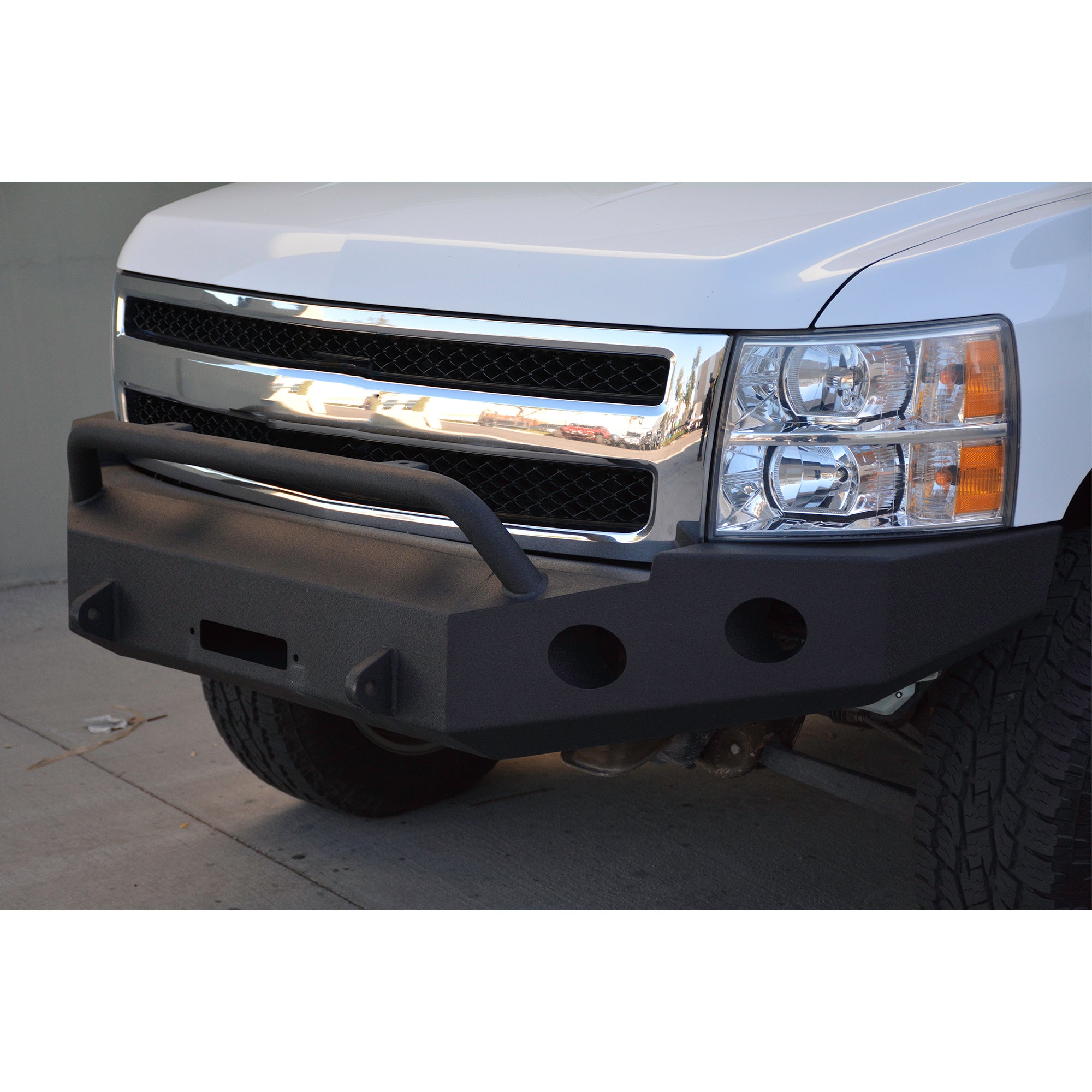 07-13 Chevy Silverado 1500 Truck Front Full Size Bumper - Apollo Off-Road