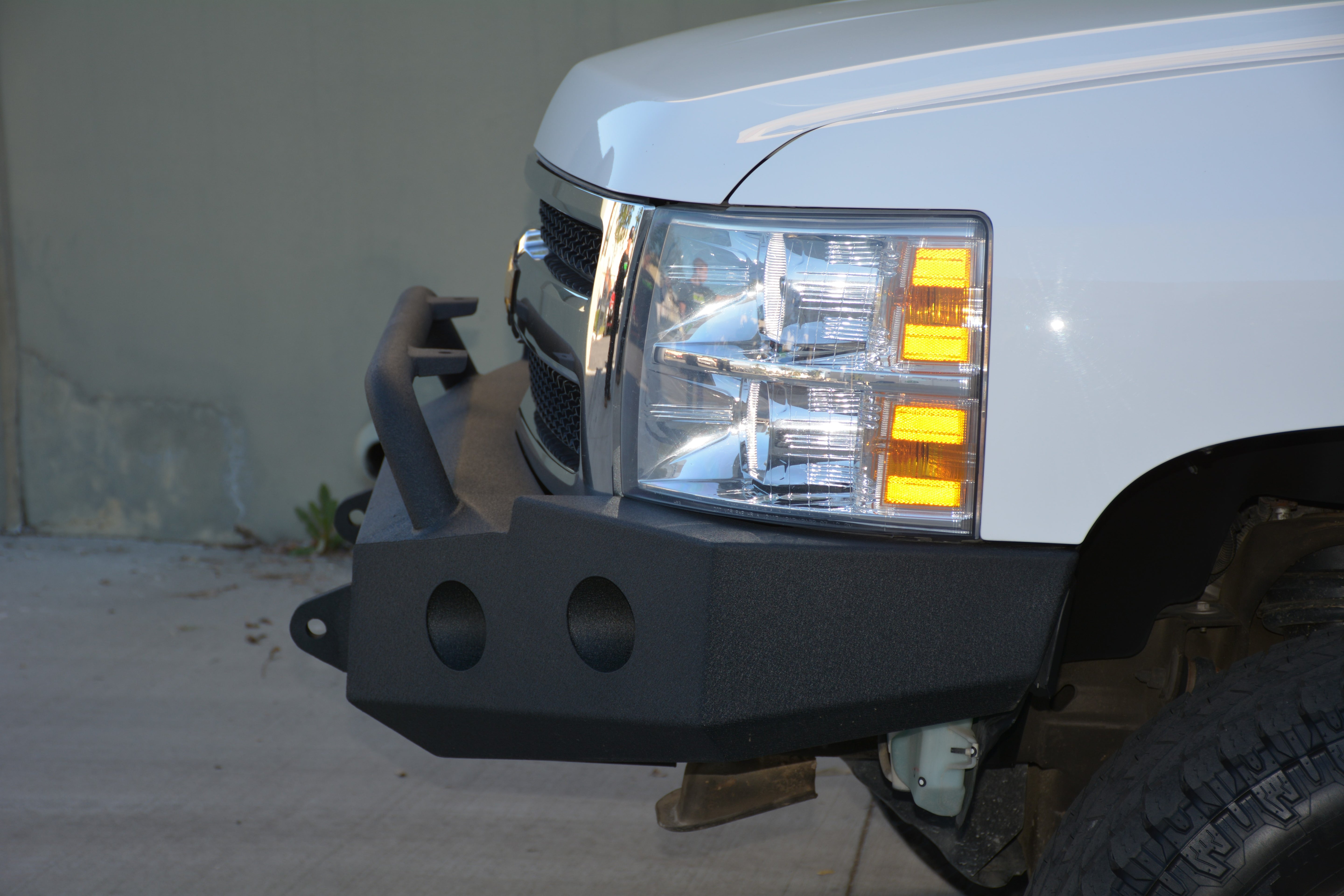 07-13 Chevy Silverado 1500 Truck Front Full Size Bumper - Apollo Off-Road
