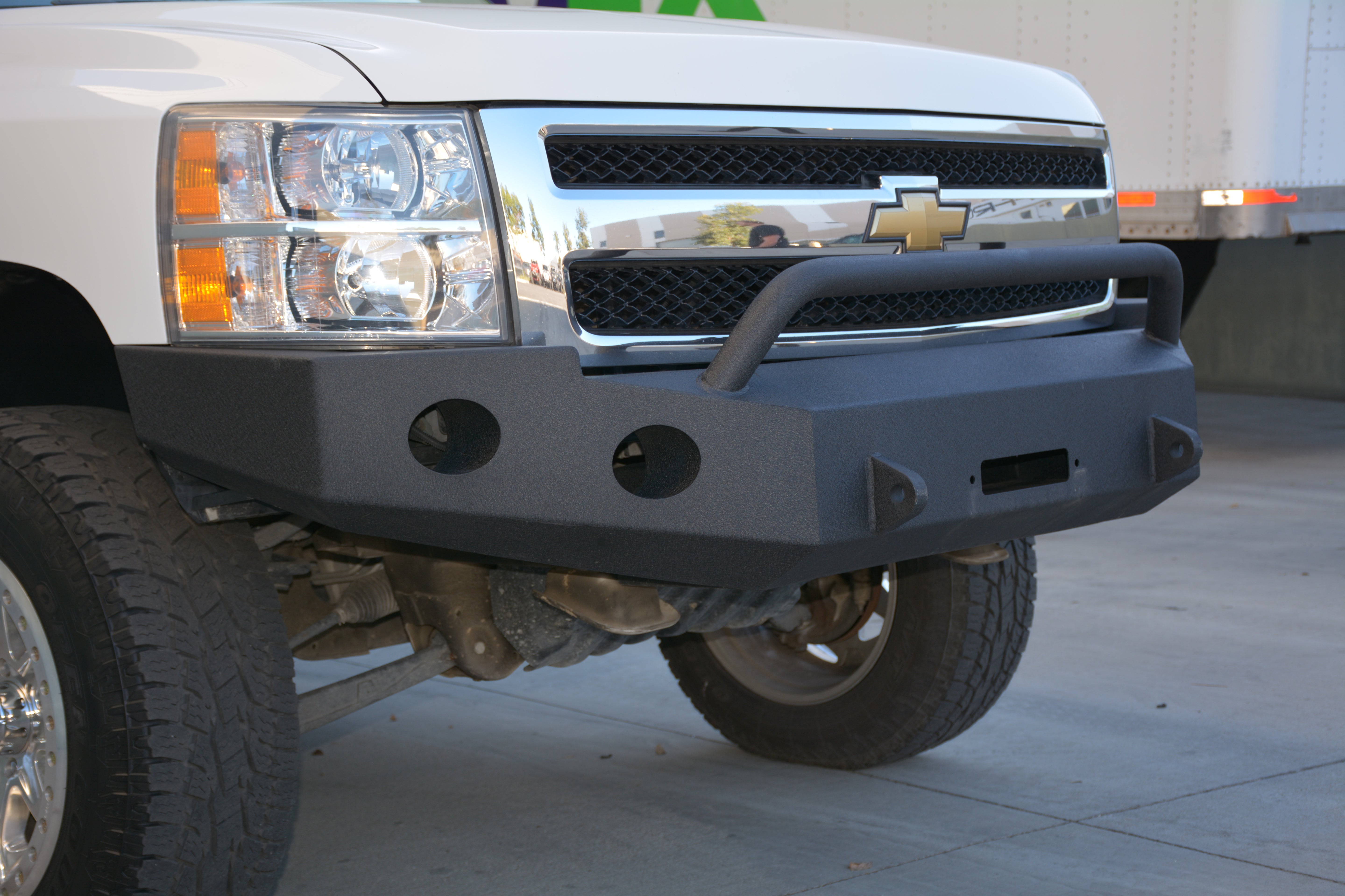07-13 Chevy Silverado 1500 Truck Front Full Size Bumper - Apollo Off-Road