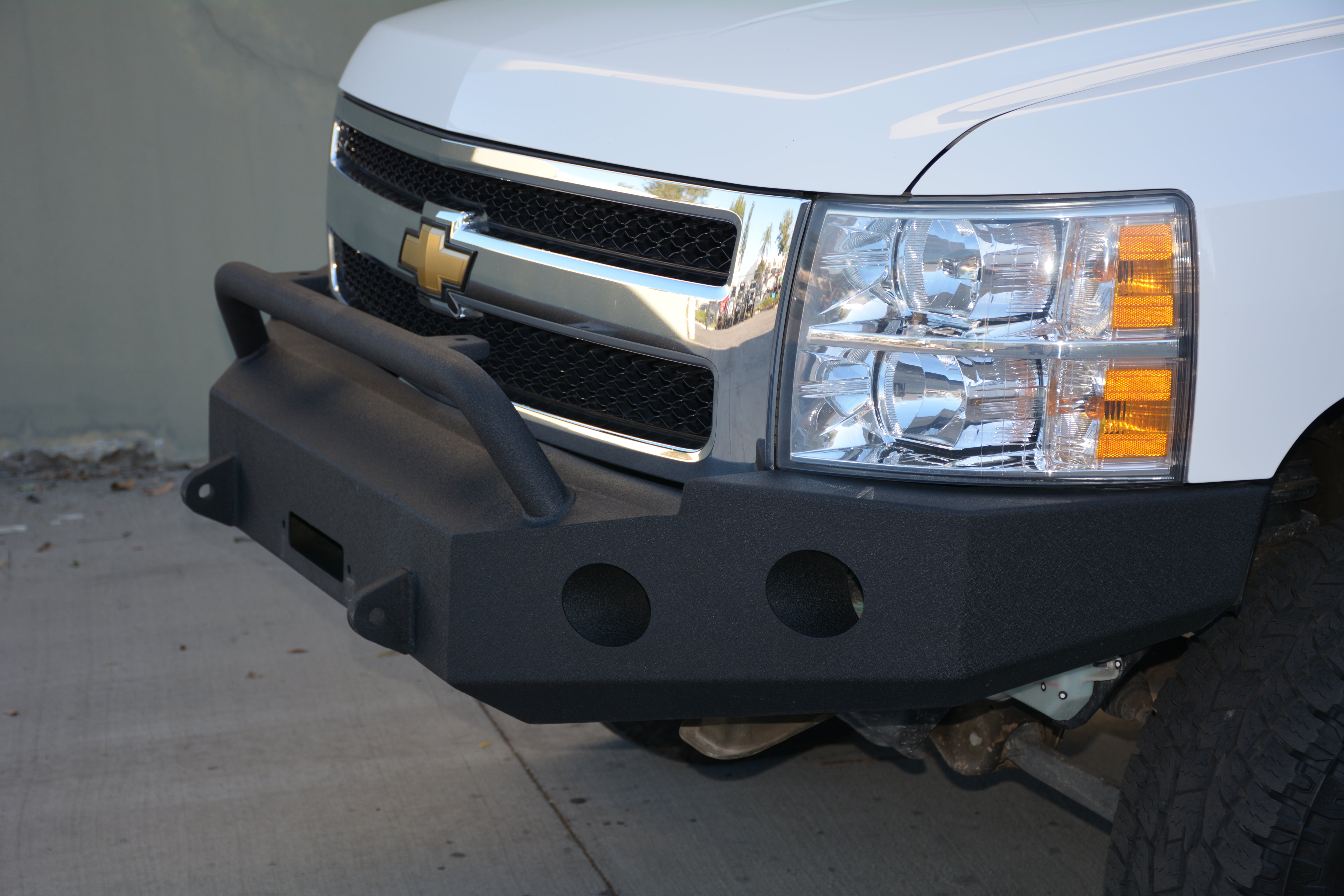 07-13 Chevy Silverado 1500 Truck Front Full Size Bumper - Apollo Off-Road