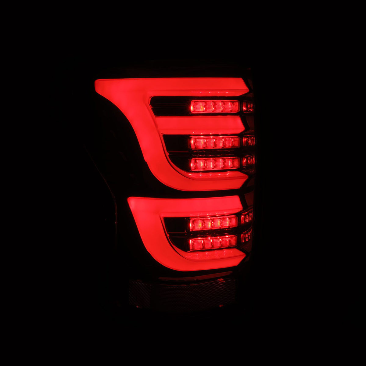 07-13 Toyota Tundra LUXX-Series LED Taillights Alpha-Black - Apollo Off-Road