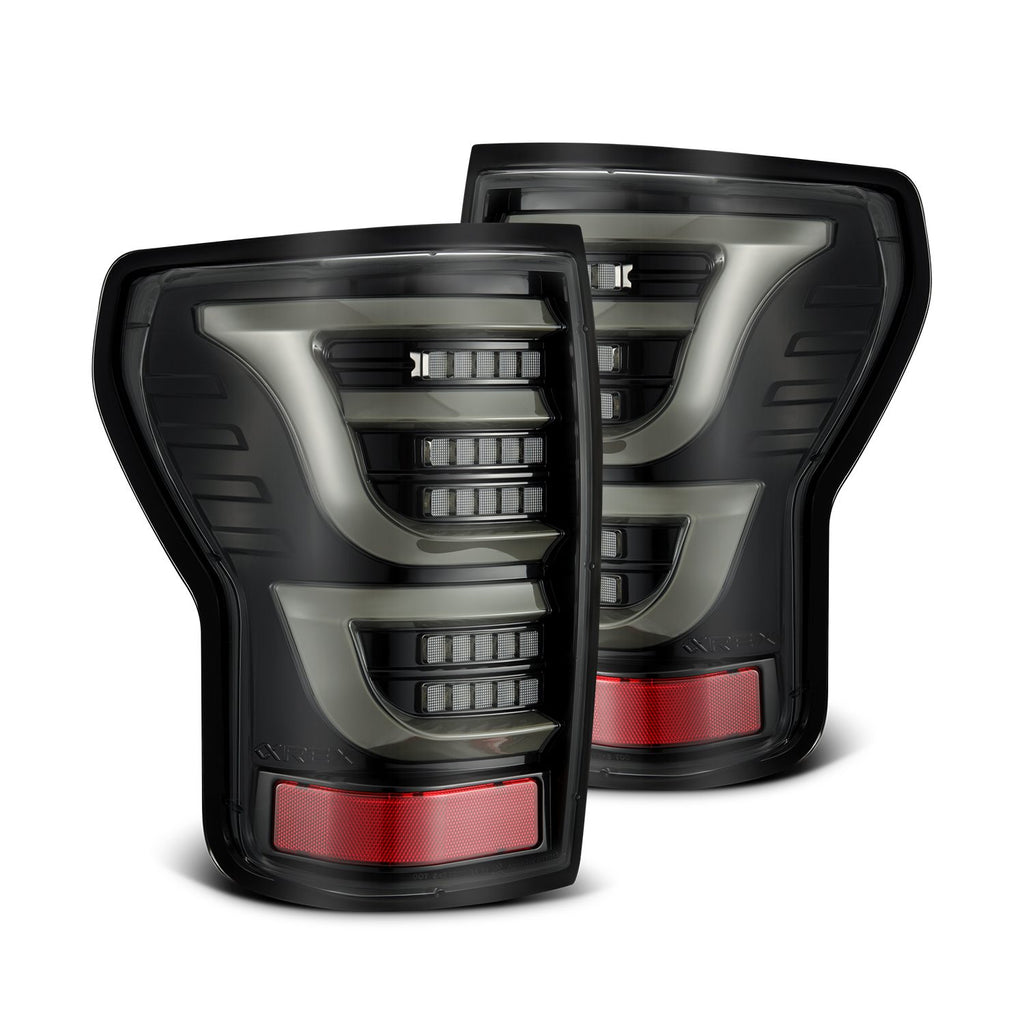 07-13 Toyota Tundra LUXX-Series LED Taillights Alpha-Black - Apollo Off-Road