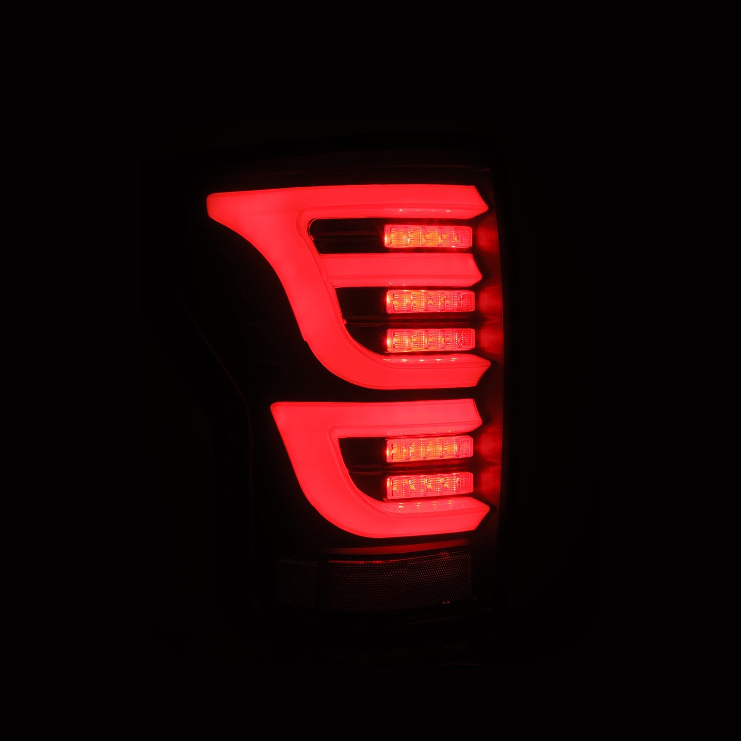 07-13 Toyota Tundra LUXX-Series LED Taillights Black - Apollo Off-Road