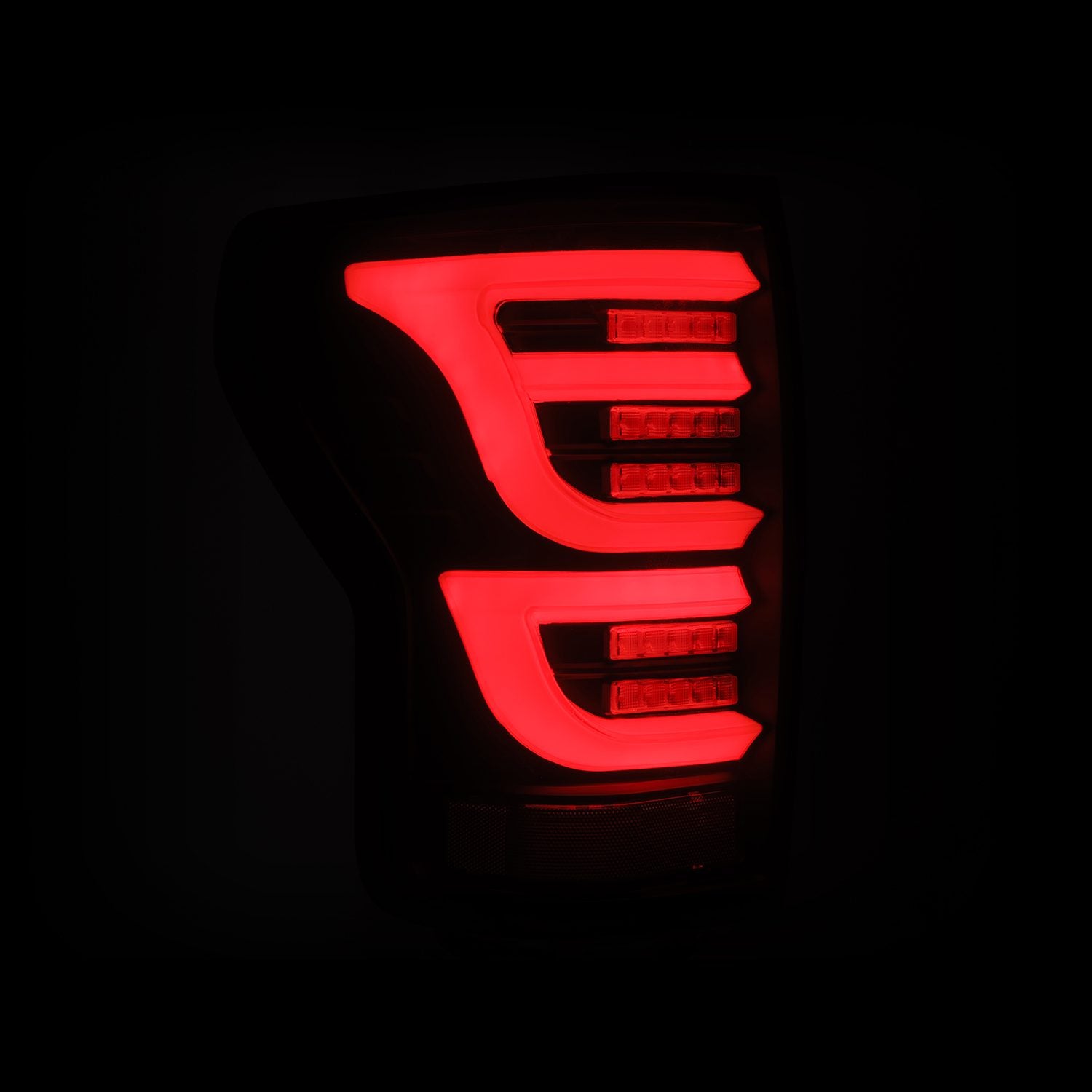 07-13 Toyota Tundra LUXX-Series LED Taillights Black - Apollo Off-Road