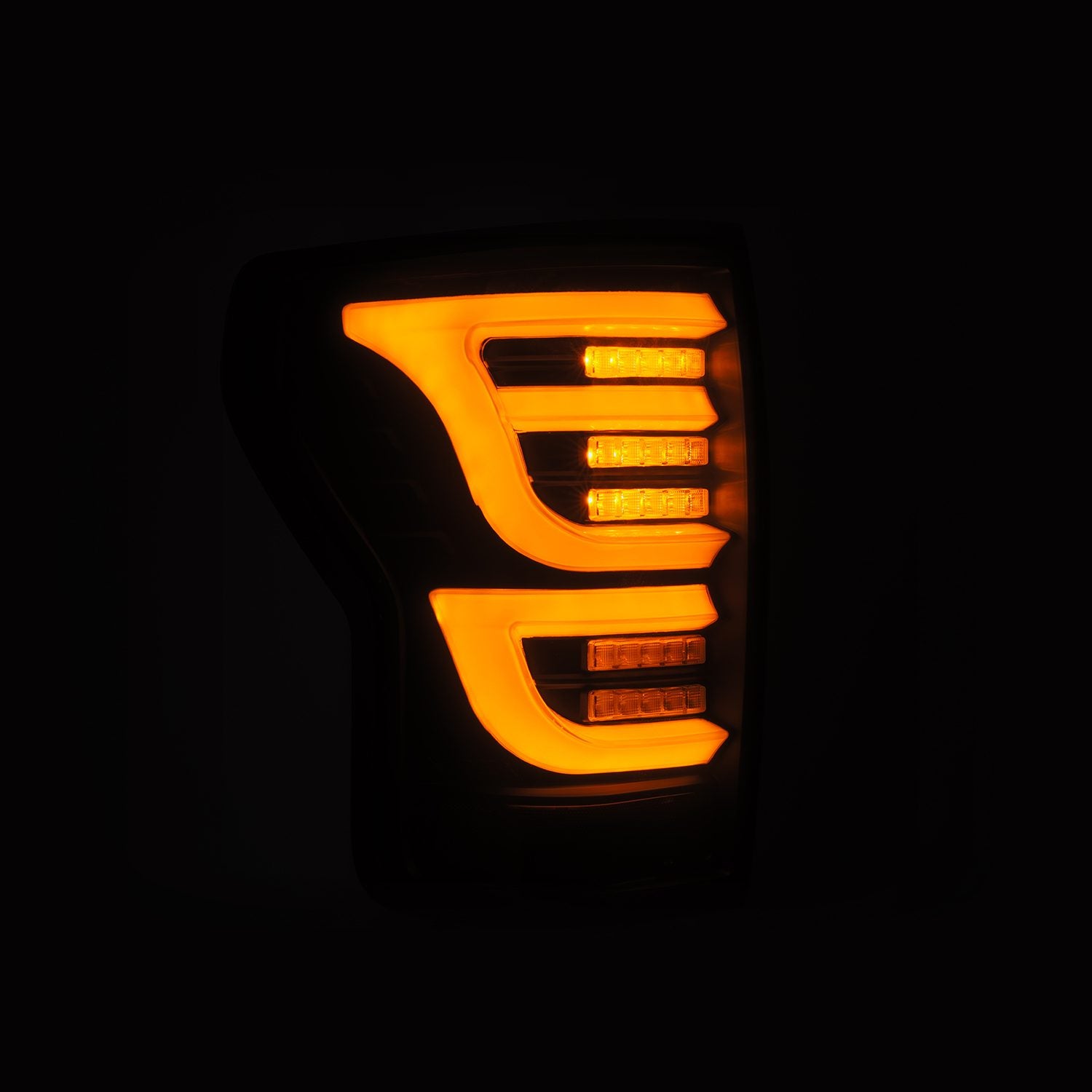 07-13 Toyota Tundra LUXX-Series LED Taillights Black - Apollo Off-Road