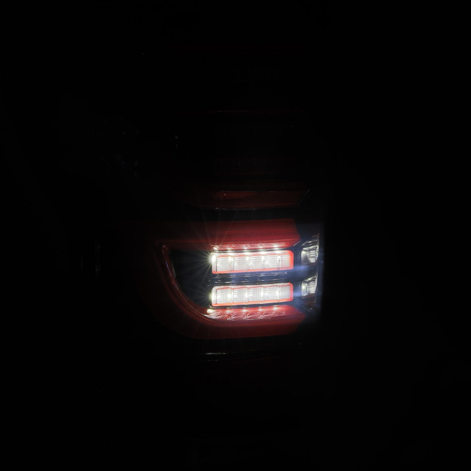 07-13 Toyota Tundra LUXX-Series LED Taillights Black Red - Apollo Off-Road