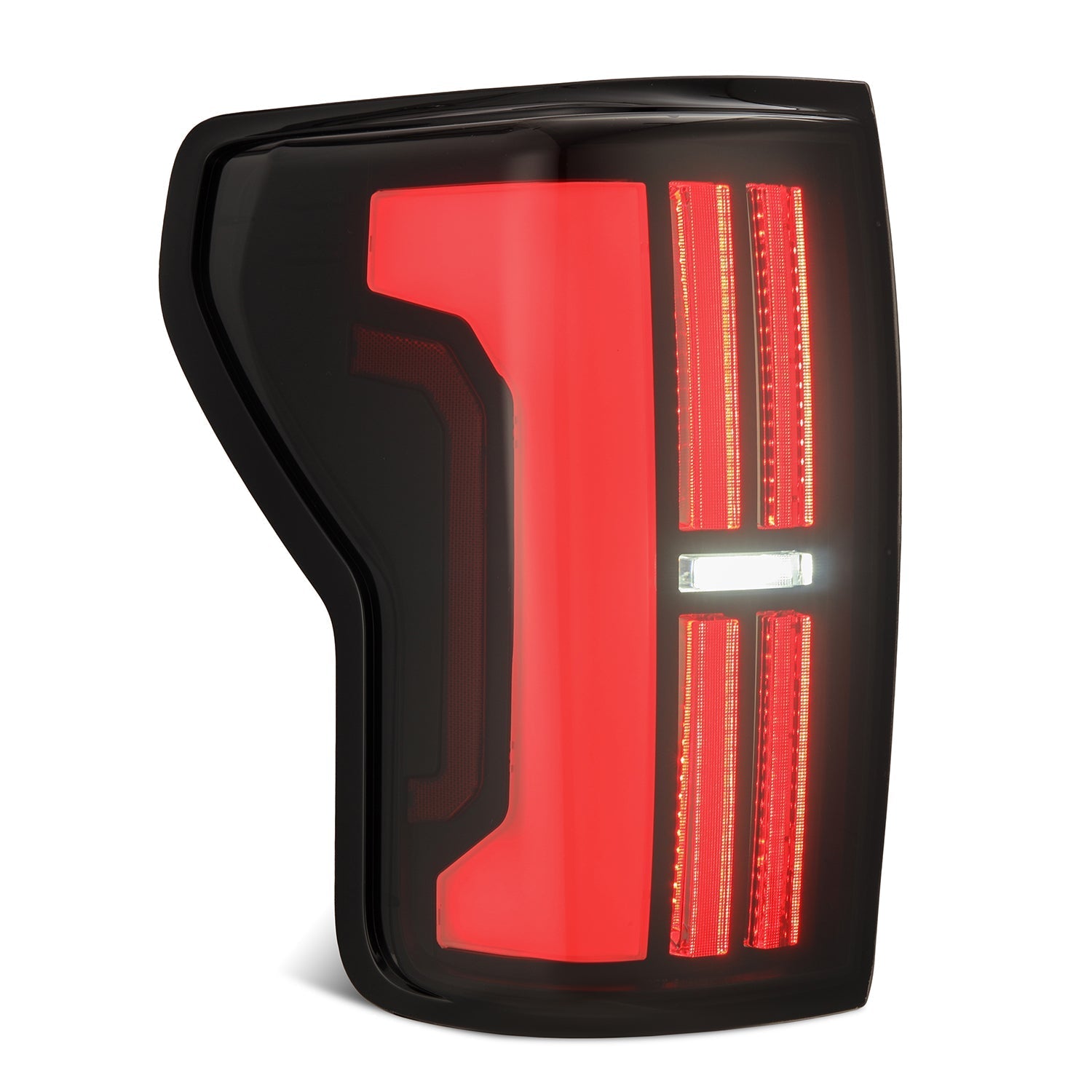 07-13 Toyota Tundra NOVA-Series Prismatic LED Tail Lights Alpha-Black - Apollo Off-Road