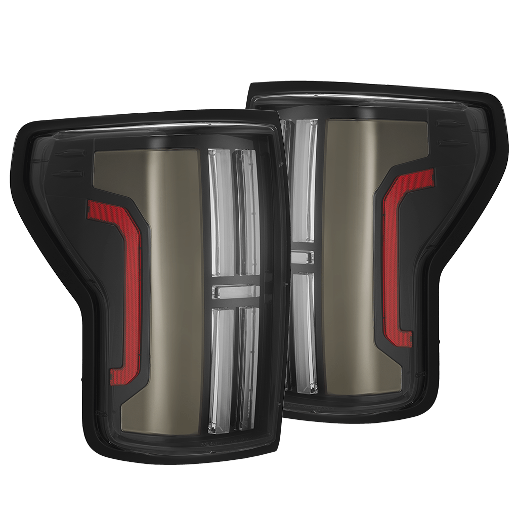 07-13 Toyota Tundra NOVA-Series Prismatic LED Tail Lights Black - Apollo Off-Road