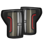 07-13 Toyota Tundra NOVA-Series Prismatic LED Tail Lights Black - Apollo Off-Road