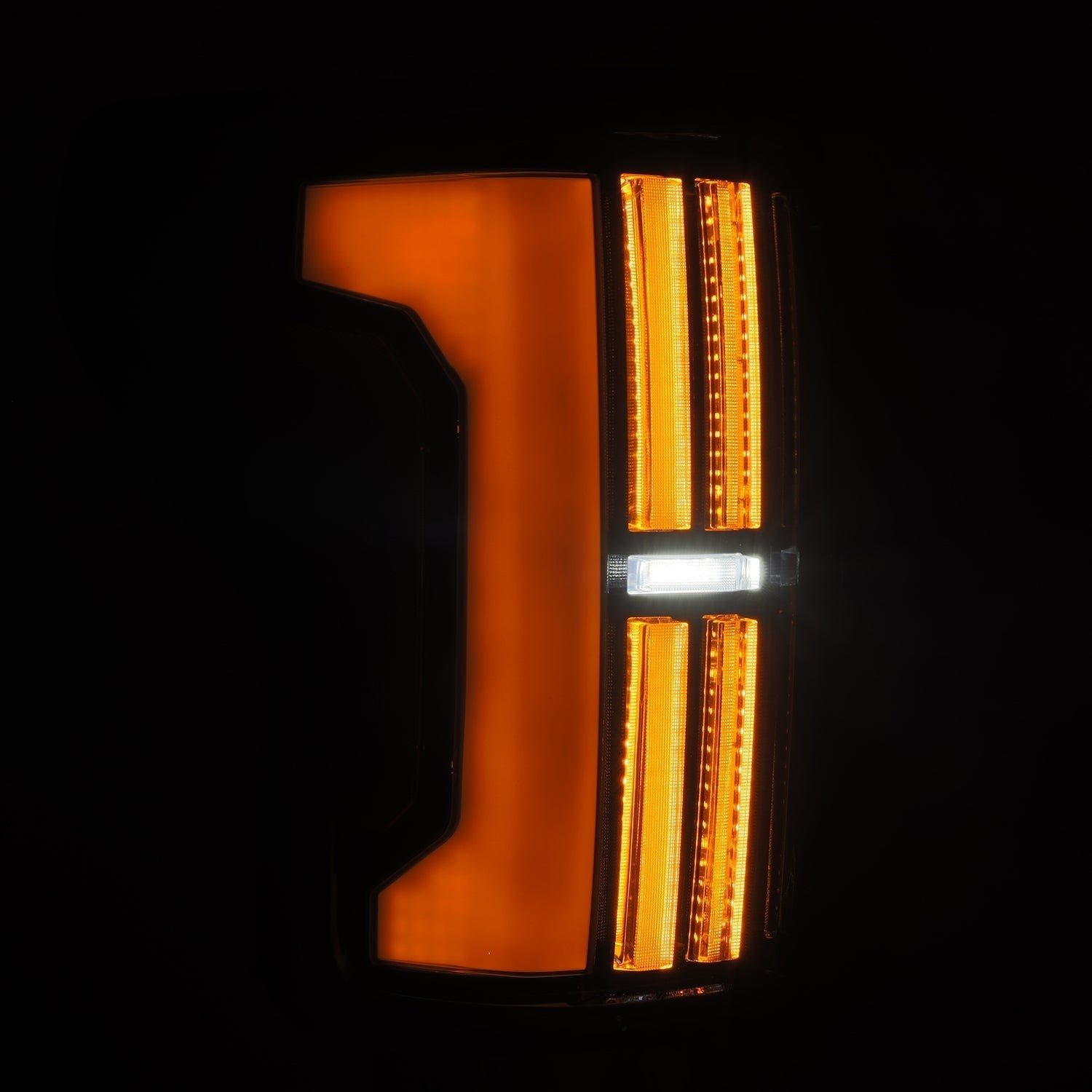 07-13 Toyota Tundra NOVA-Series Prismatic LED Tail Lights Black - Apollo Off-Road