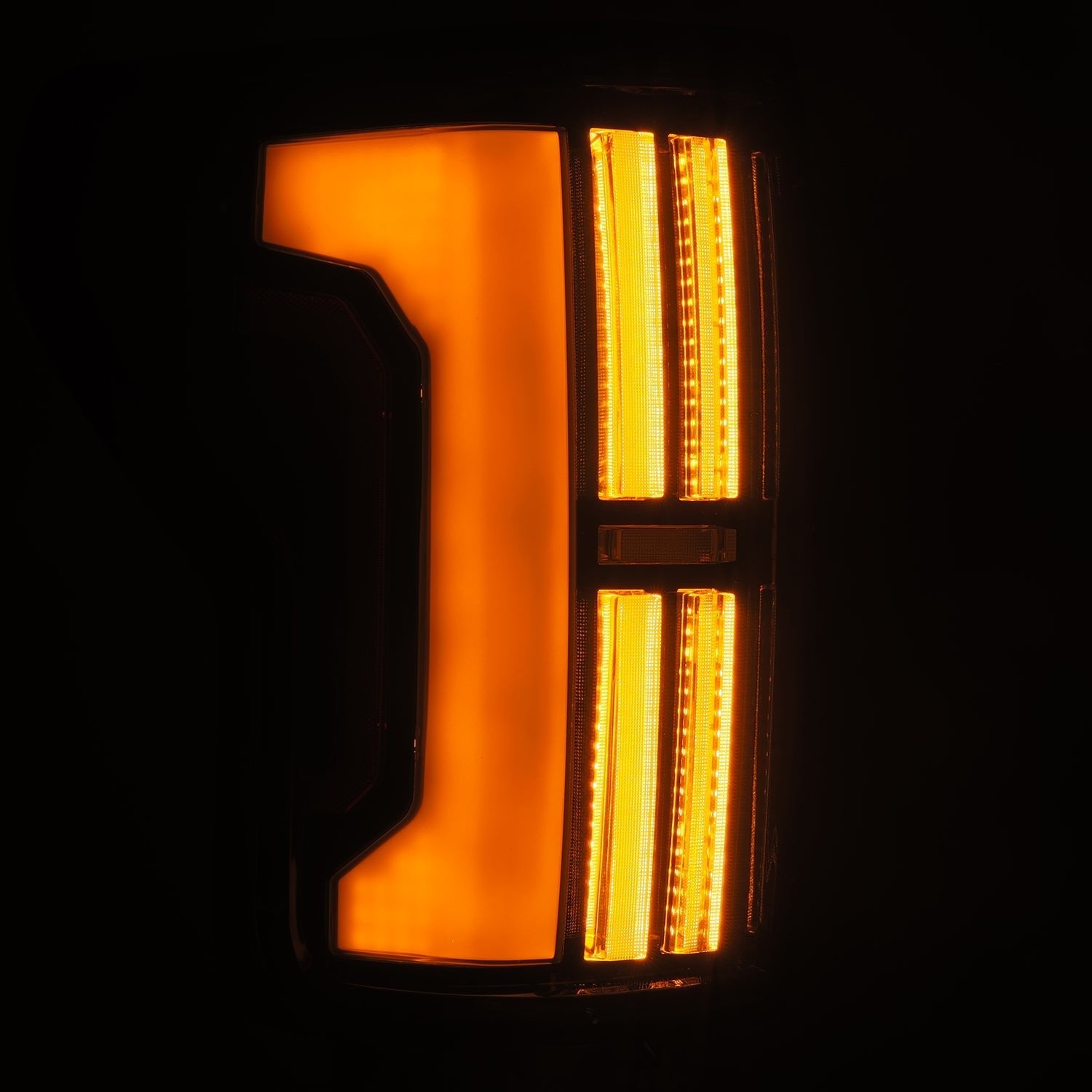 07-13 Toyota Tundra NOVA-Series Prismatic LED Tail Lights Black - Apollo Off-Road