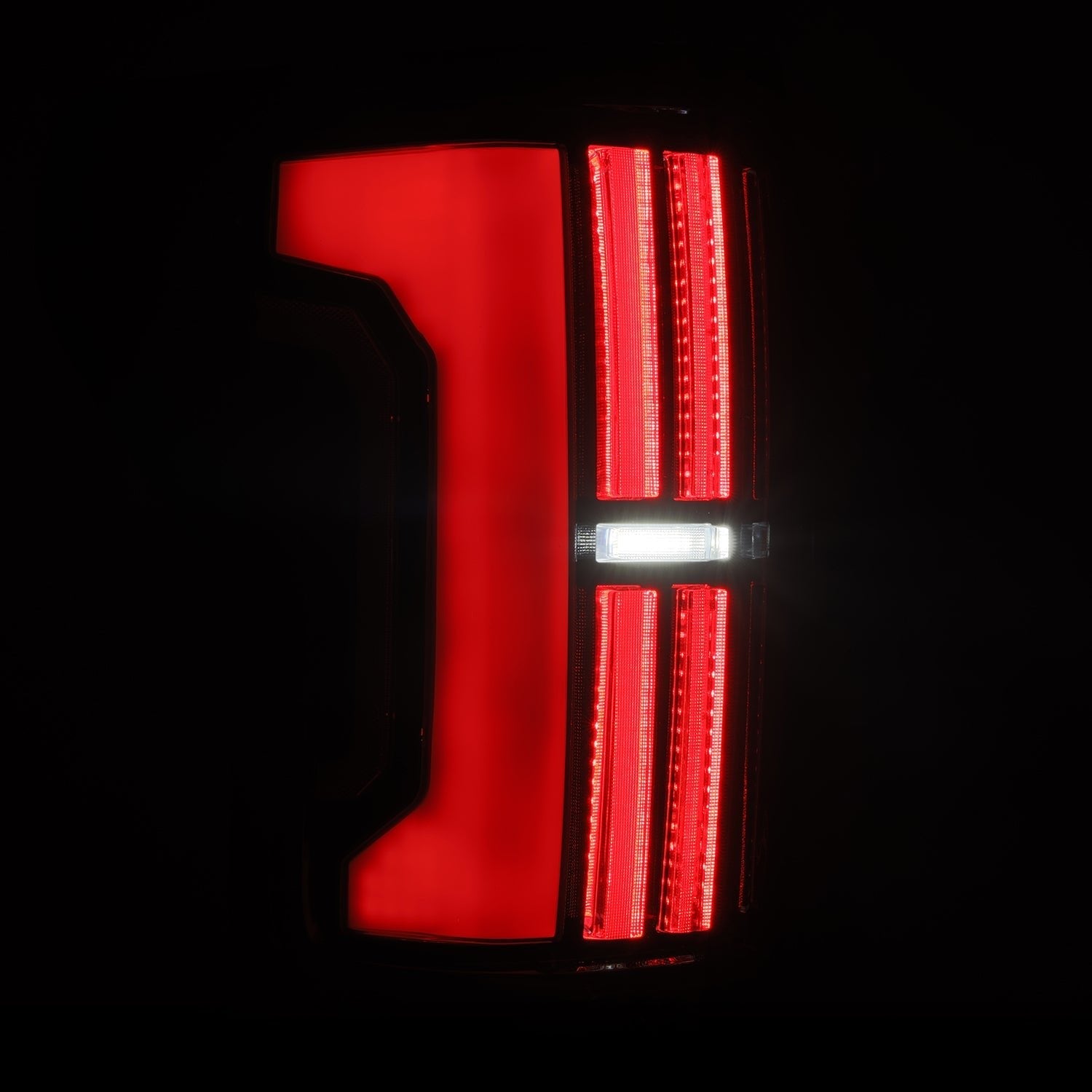 07-13 Toyota Tundra NOVA-Series Prismatic LED Tail Lights Black - Apollo Off-Road