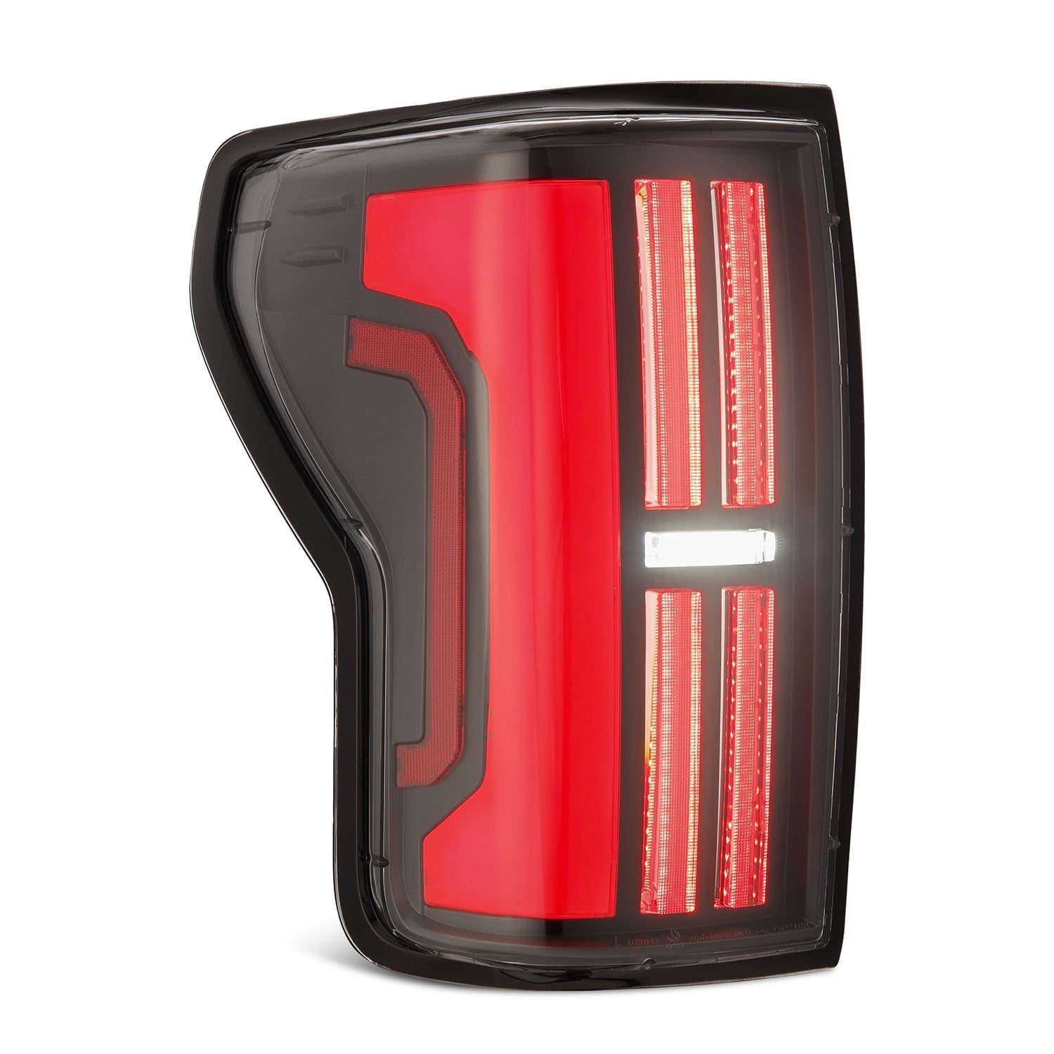 07-13 Toyota Tundra NOVA-Series Prismatic LED Tail Lights Black-Red - Apollo Off-Road